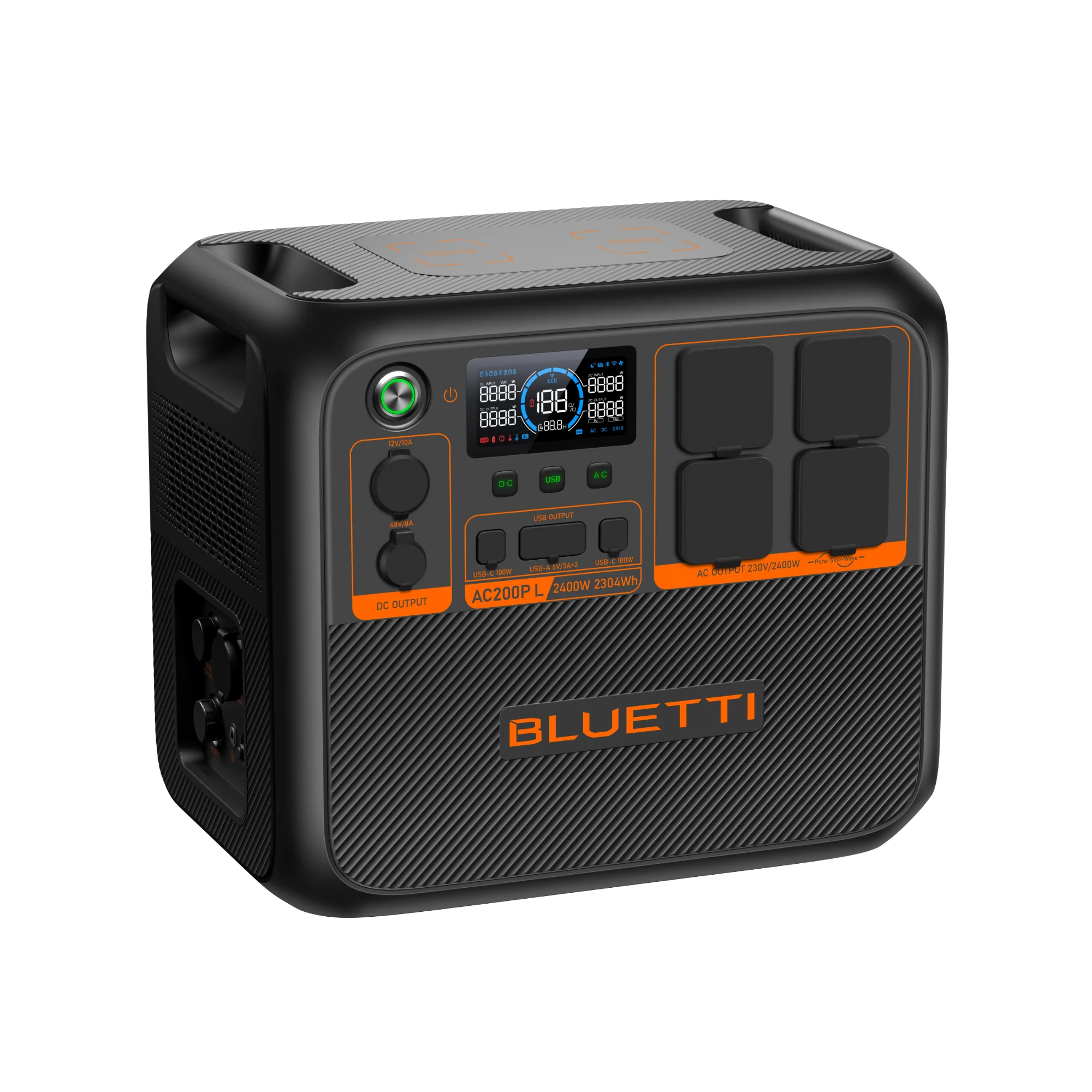 BLUETTI AC200PL Station électrique portable | 2400 W / 2304 Wh - Image 3