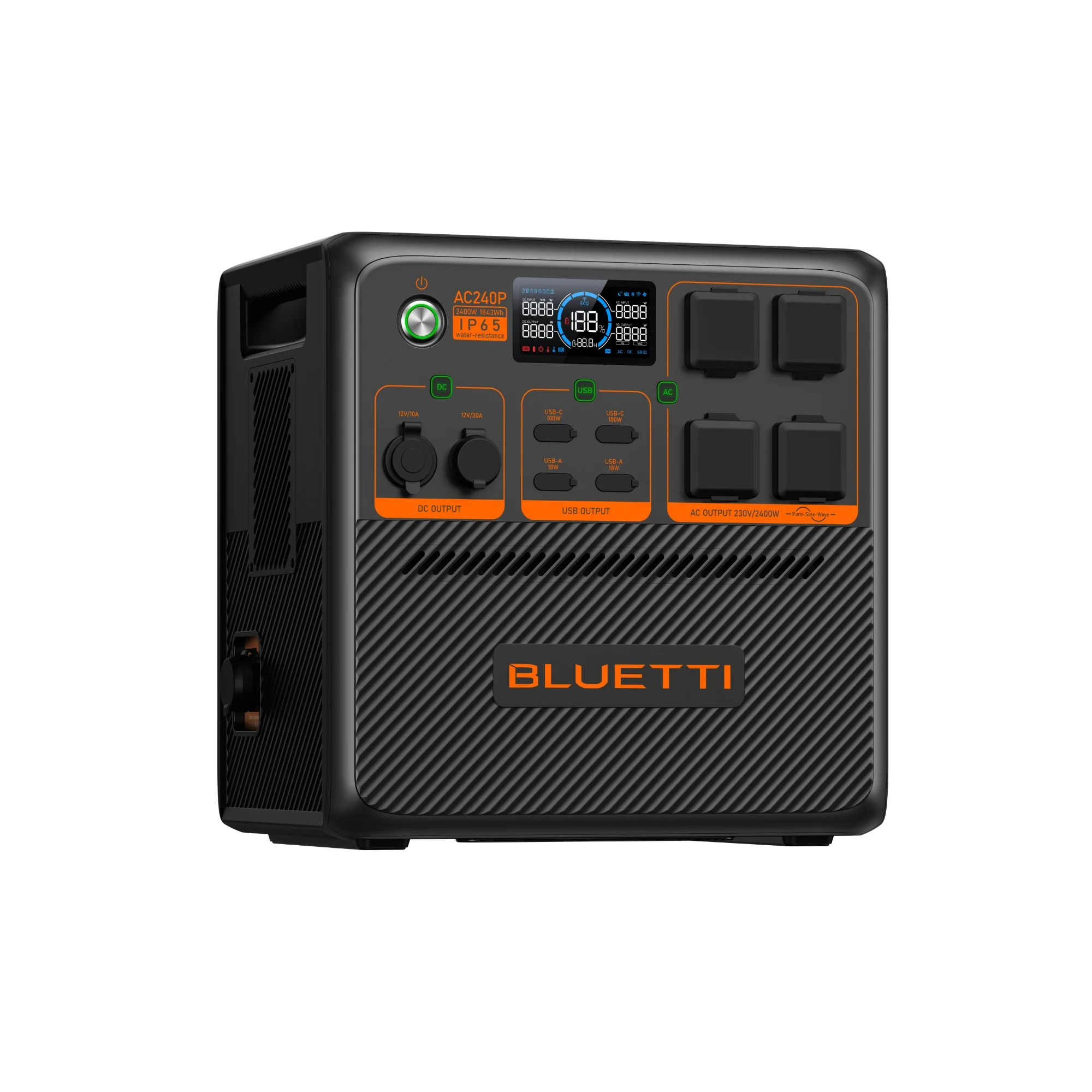 BLUETTI AC240P Station électrique portable | <br>2 400 W / 1 843 Wh - Image 3