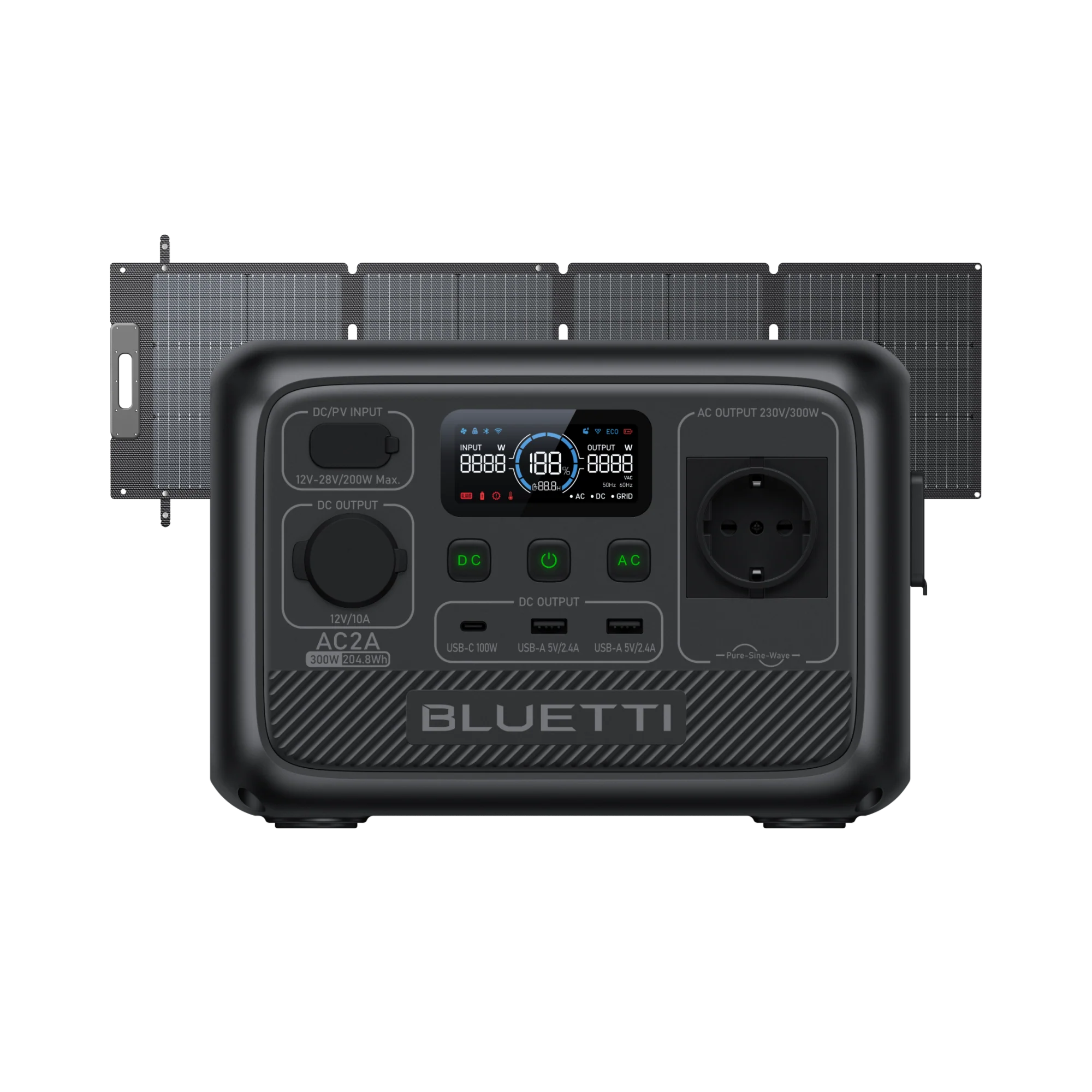 BLUETTI AC2A Station électrique portable | 300 W, 204,8 Wh - Image 13