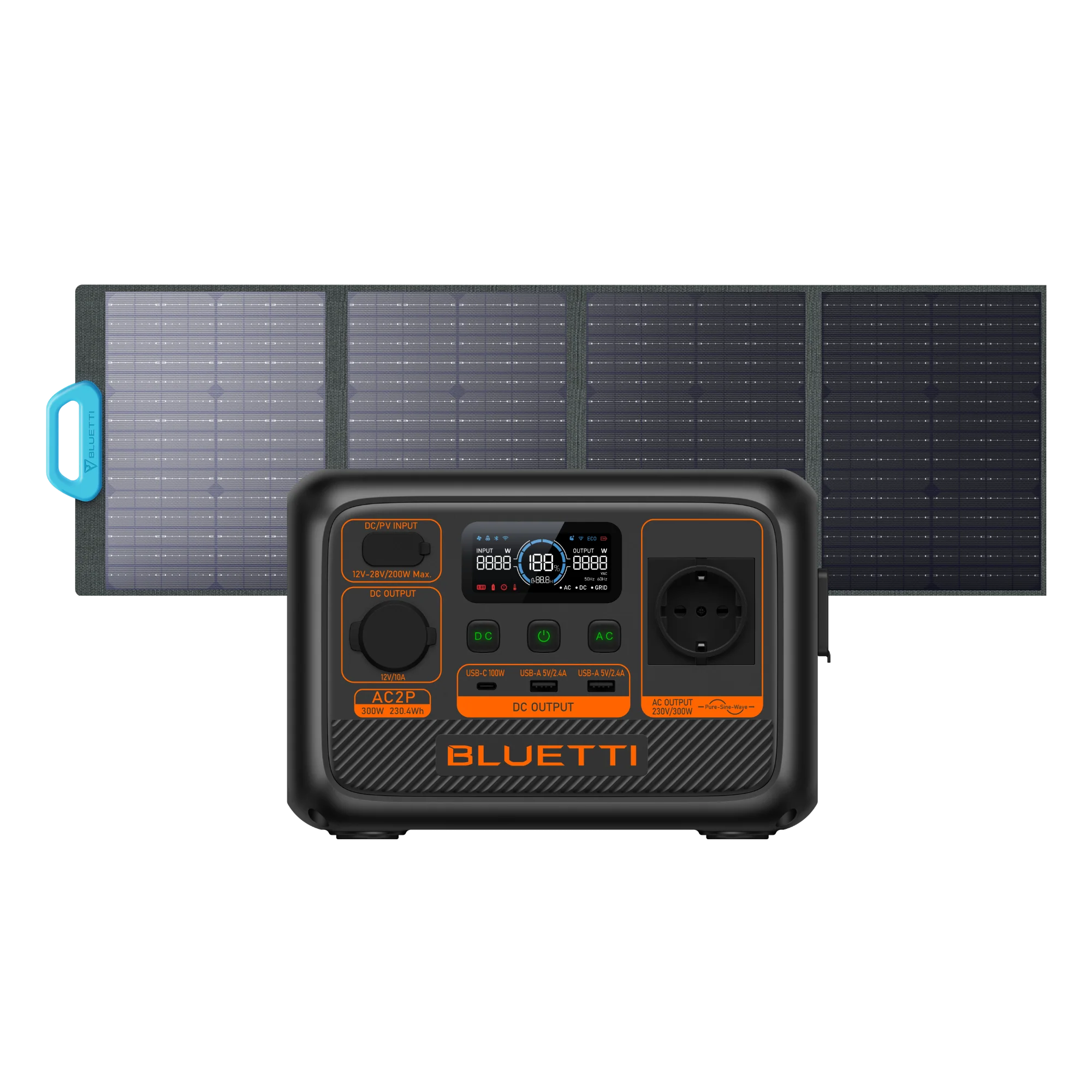BLUETTI AC2P Station électrique portable | 300 W / 230,4 Wh - Image 7