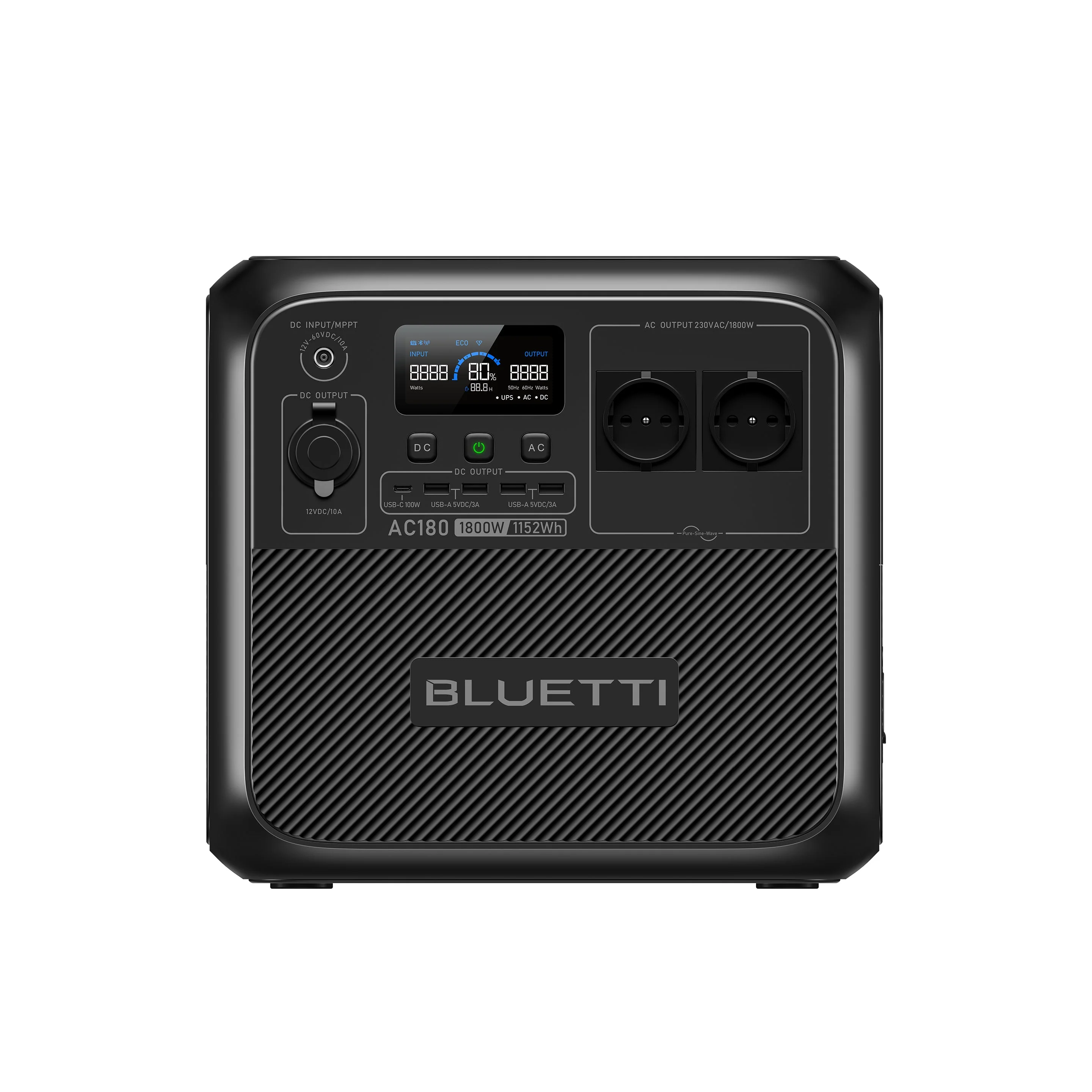 BLUETTI AC180 Station électrique portable | 1 800 W / 1 152 Wh - Amazon - Image 3