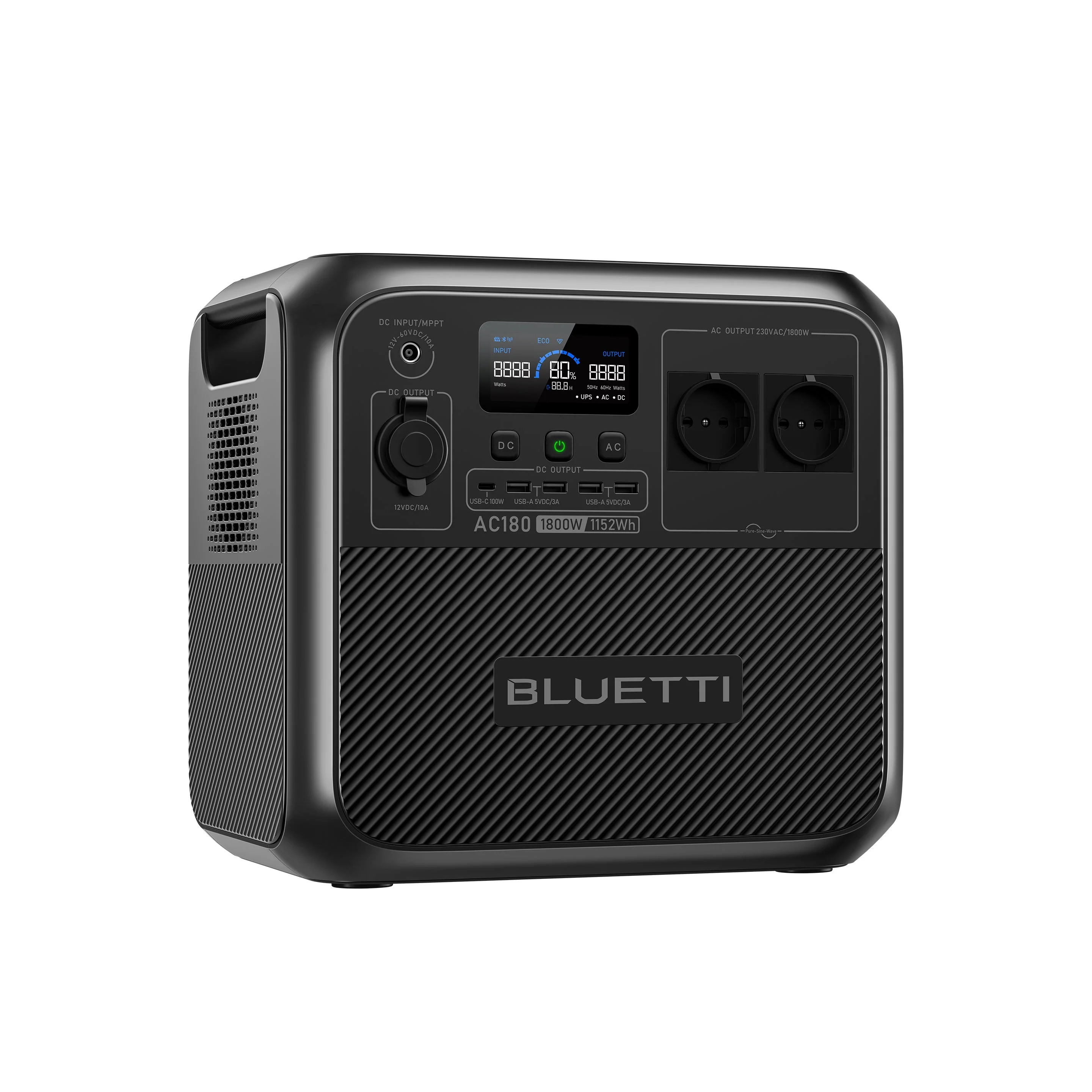 BLUETTI AC180 Station électrique portable | 1 800 W / 1 152 Wh - Amazon - Image 4