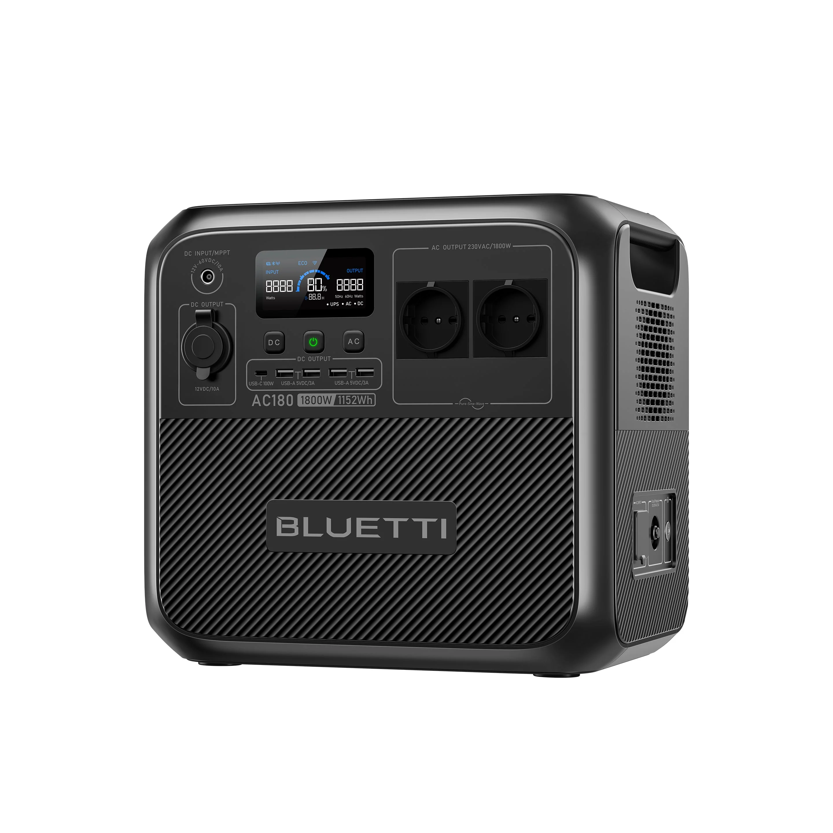BLUETTI AC180 Station électrique portable | 1 800 W / 1 152 Wh - Amazon - Image 5