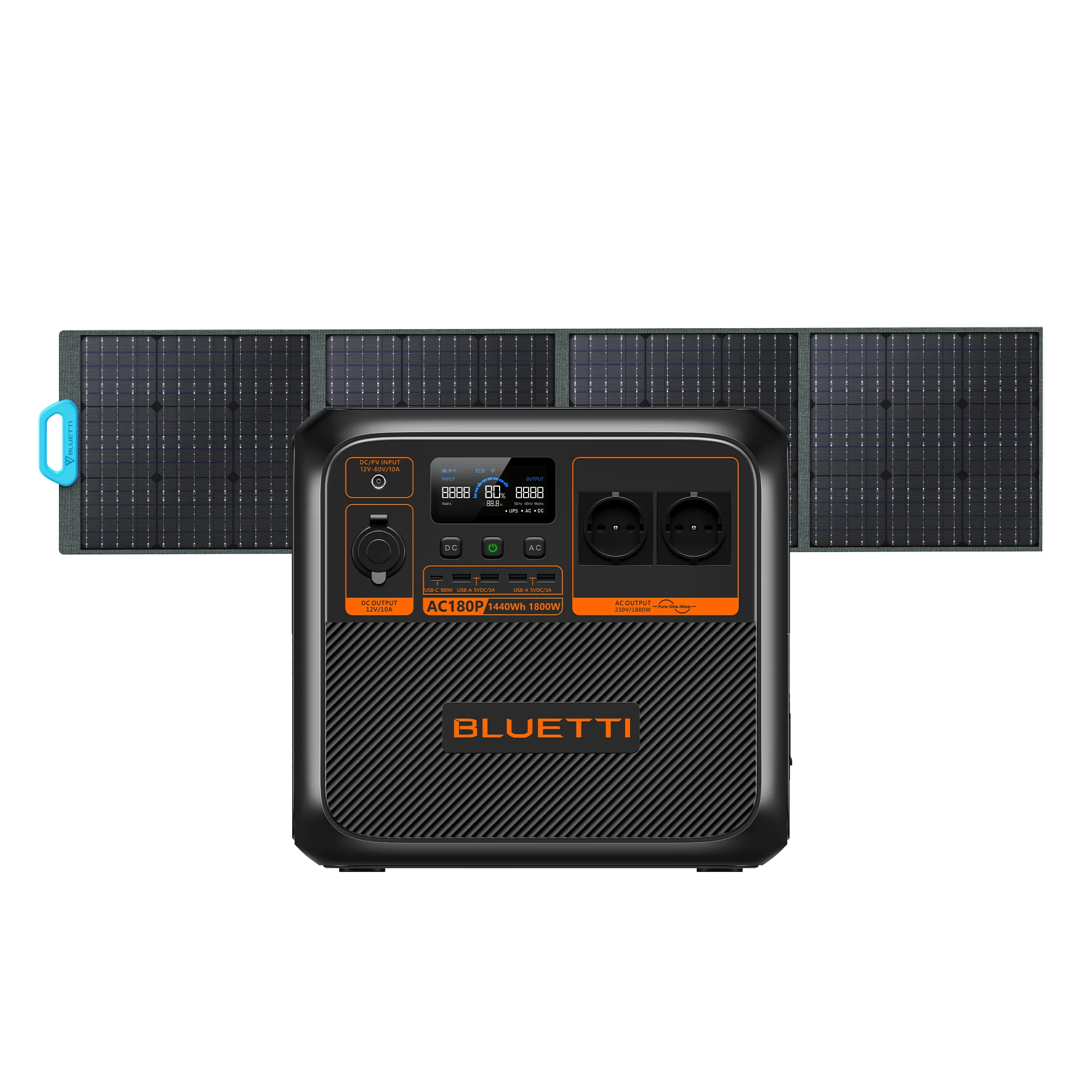 BLUETTI AC180P Station électrique portable | 1 800 W / 1 440 Wh - Image 5