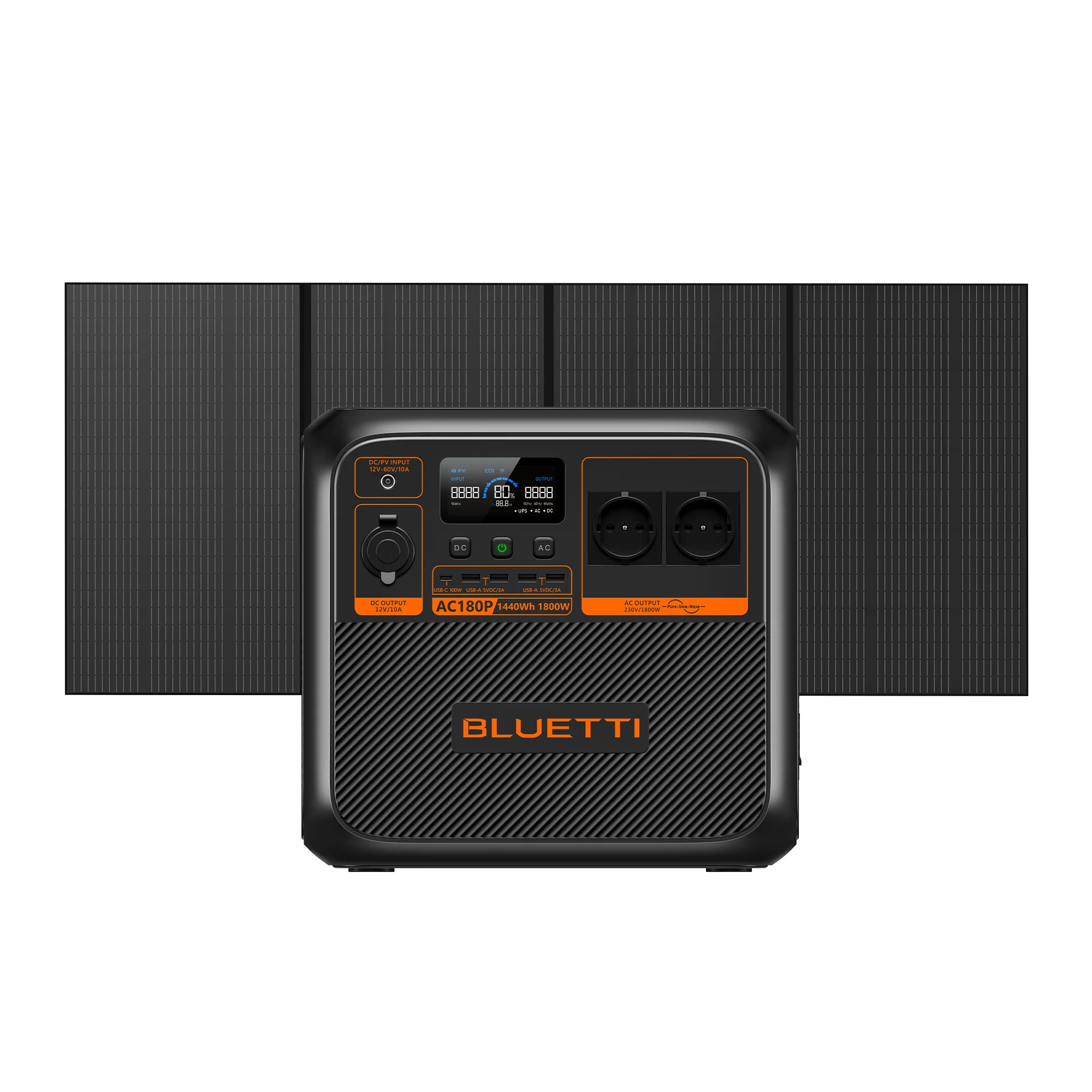 BLUETTI AC180P Station électrique portable | 1 800 W / 1 440 Wh - Image 6