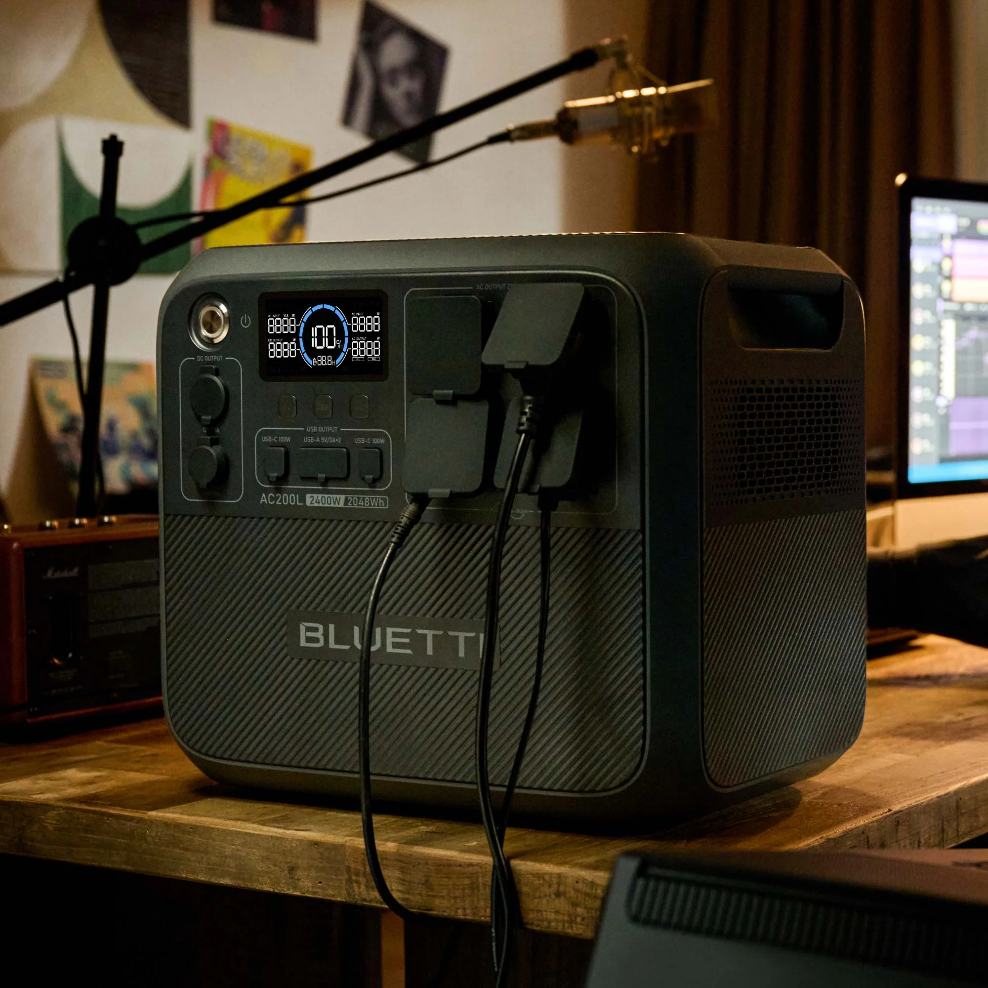 BLUETTI AC200L Station électrique portable | 2400 W / 2048 Wh（Amz） - Image 4