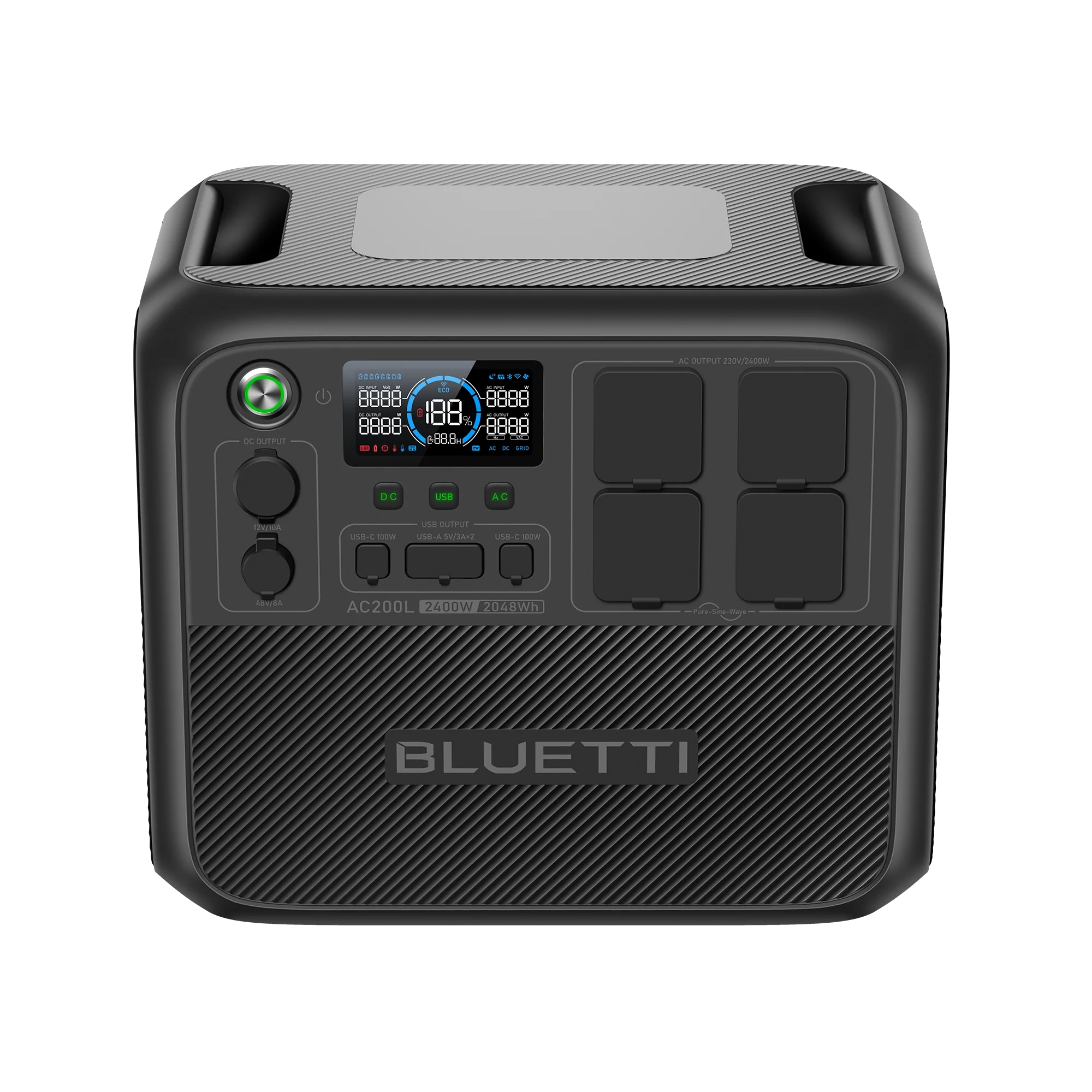 BLUETTI AC200L Station électrique portable | 2400 W / 2048 Wh（Amz） - Image 9