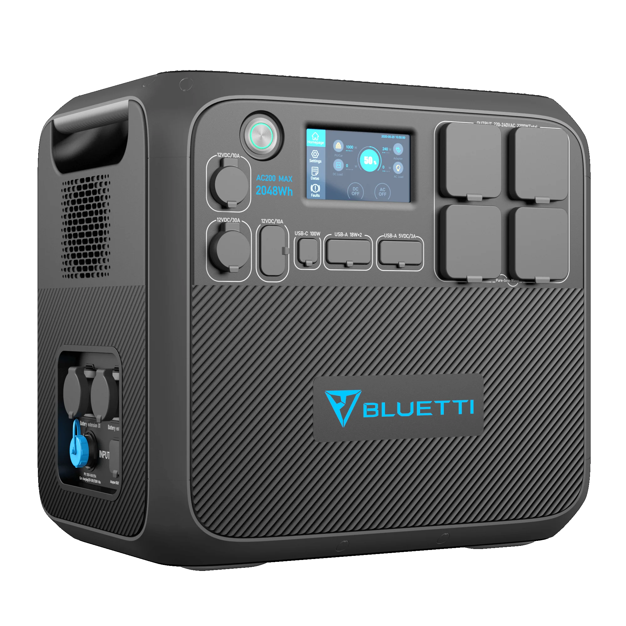 BLUETTI AC200MAX + PV350 Groupe électrogène solaire - Image 4