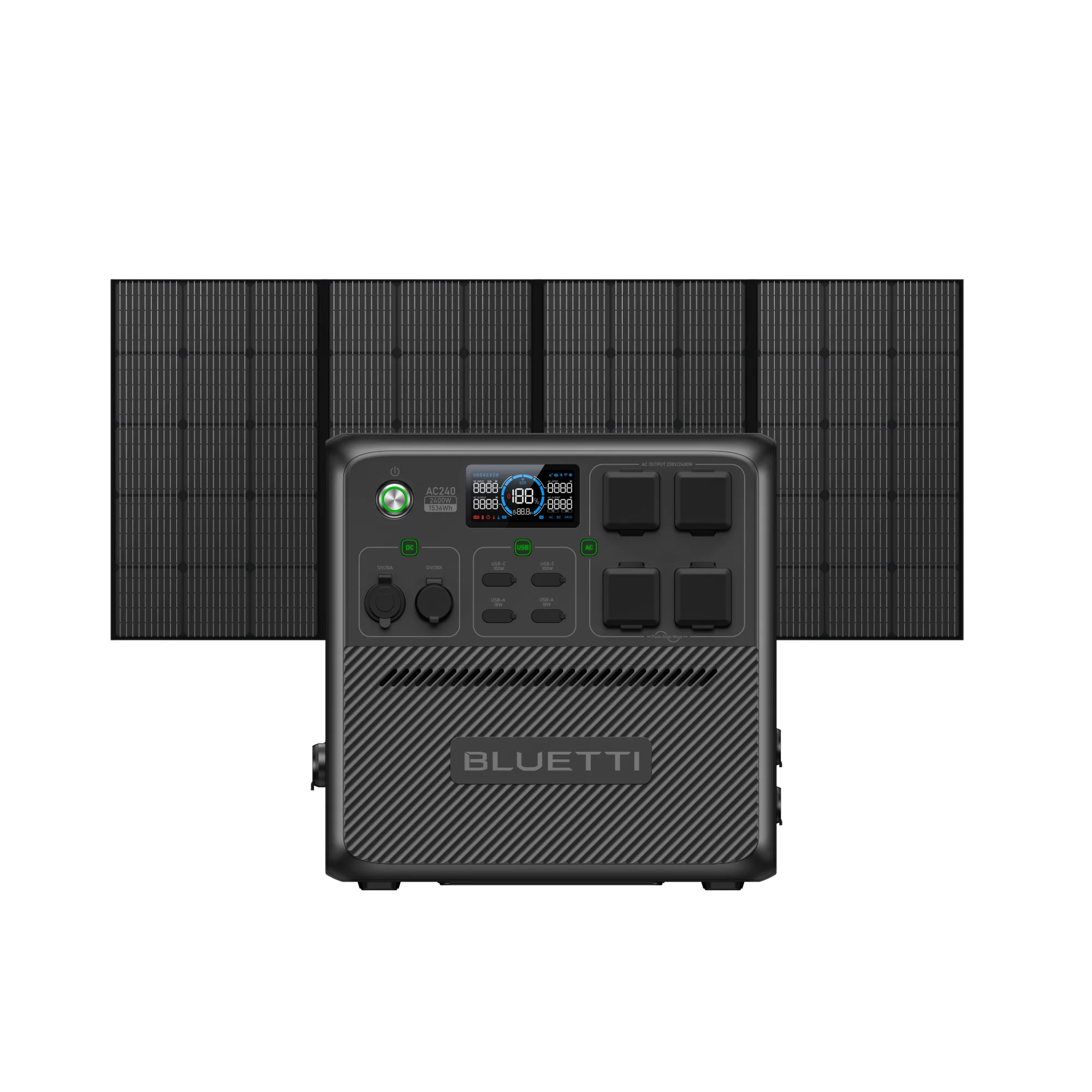 BLUETTI AC240 Station électrique portable | 2 400 W / 1 536 Wh - Image 10