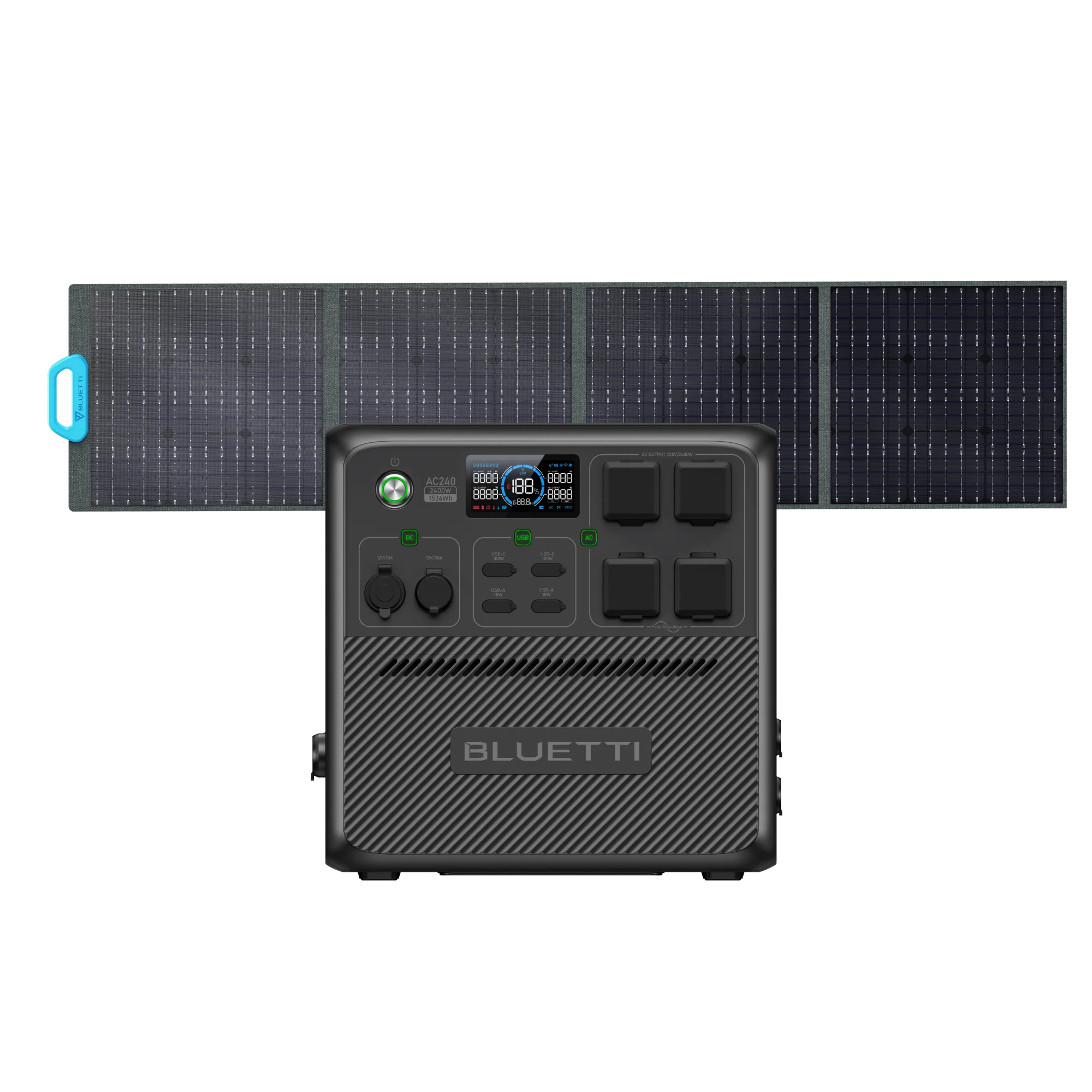 BLUETTI AC240 Station électrique portable | 2 400 W / 1 536 Wh - Image 11