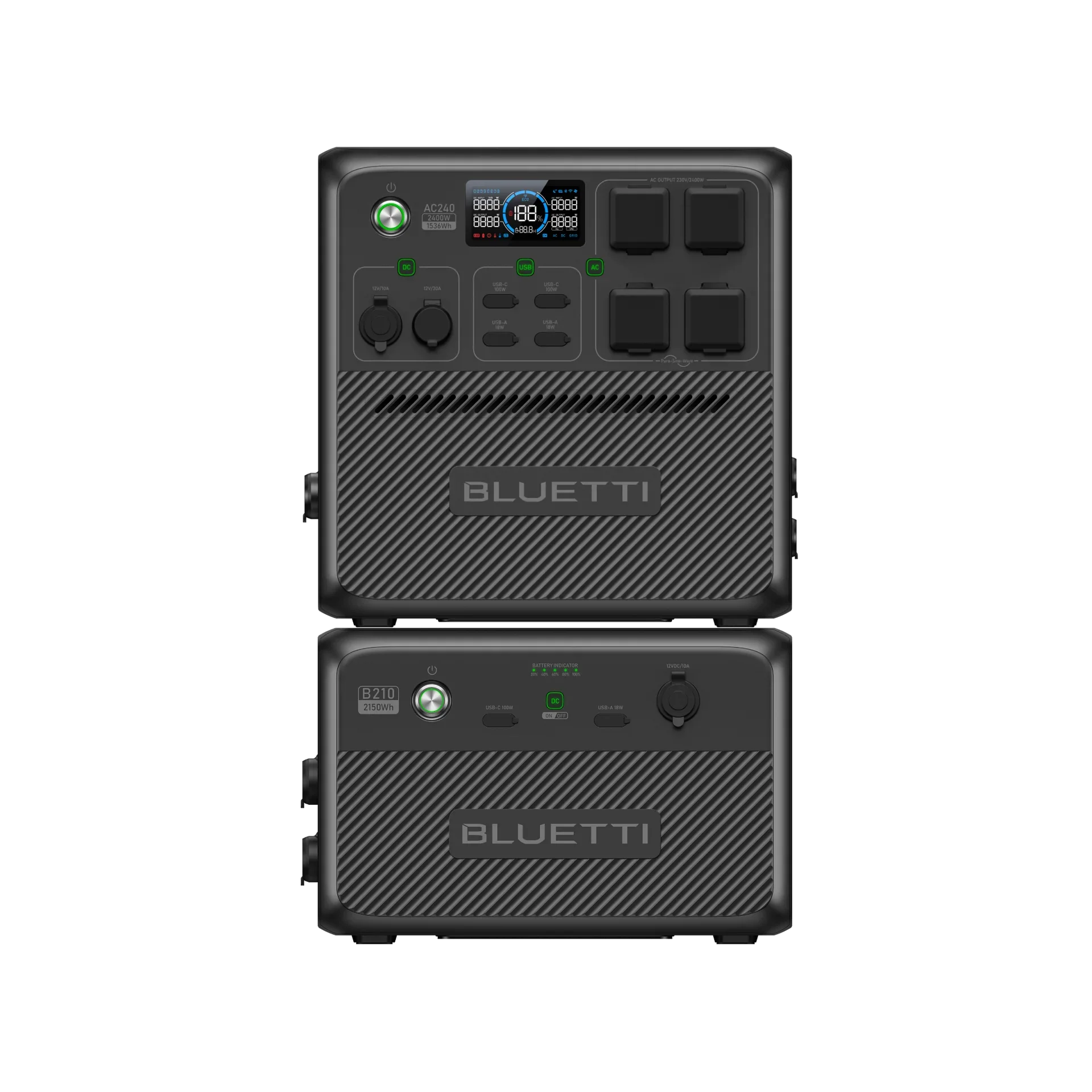 BLUETTI AC240 Station électrique portable | 2 400 W / 1 536 Wh - Image 12