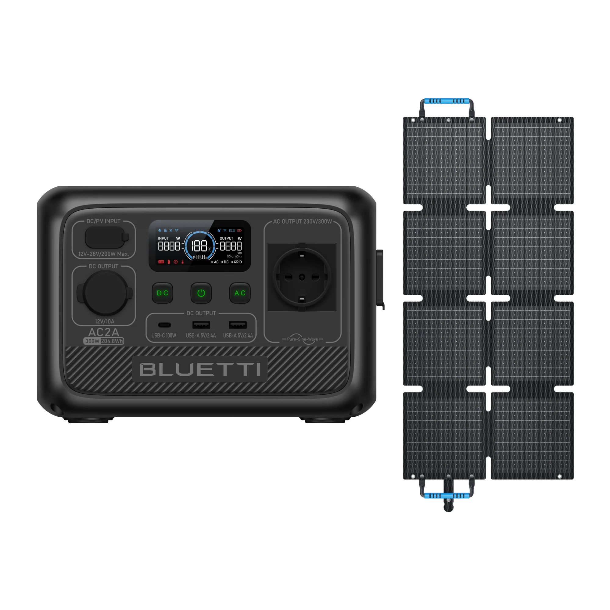 BLUETTI AC2A Station électrique portable | 300 W / 204,8 Wh-AMAZON - Image 11