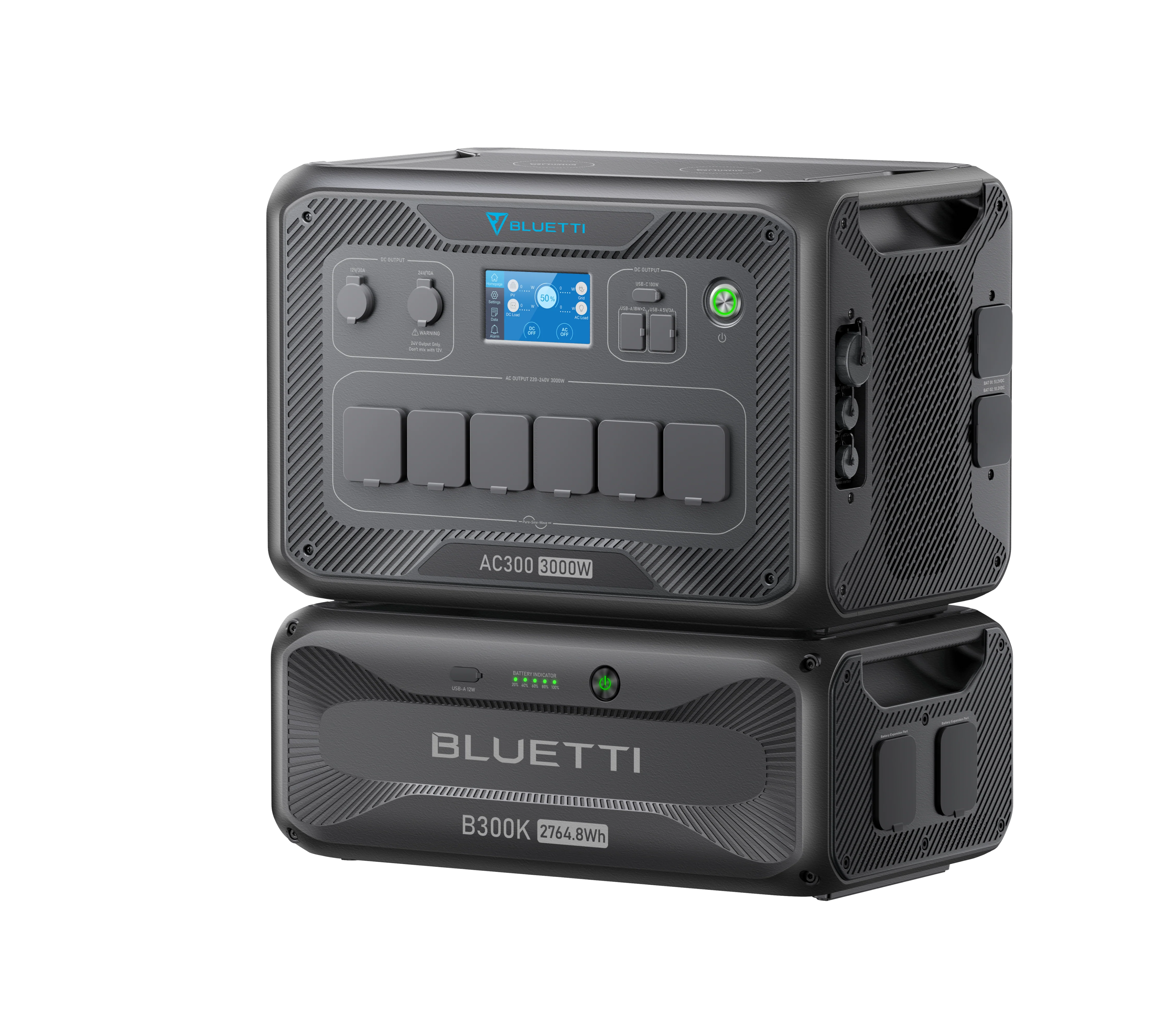 BLUETTI AC300 + B300K Batterie de secours domestique | 3 000 W, 2 764,8 Wh - Image 3