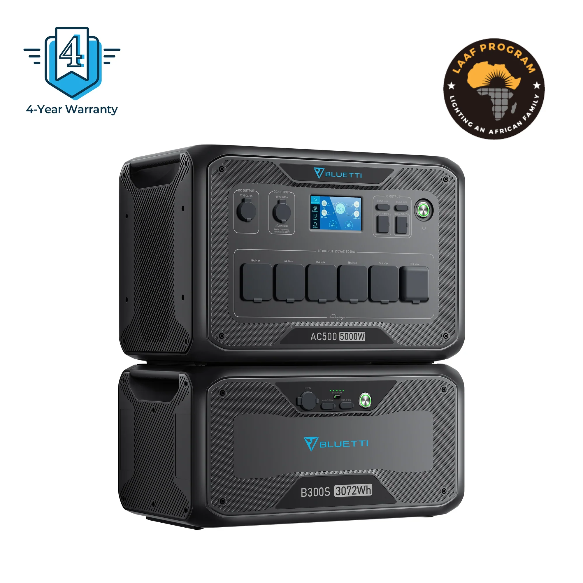 BLUETTI AC500+B300S Batterie de secours domestique | 5000 W / 3072 Wh - Image 10