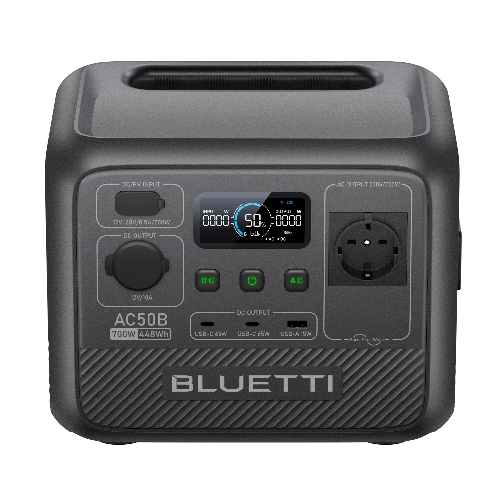 BLUETTI AC50B Station électrique portable | 700 W / 448 Wh (AMA) - Image 3