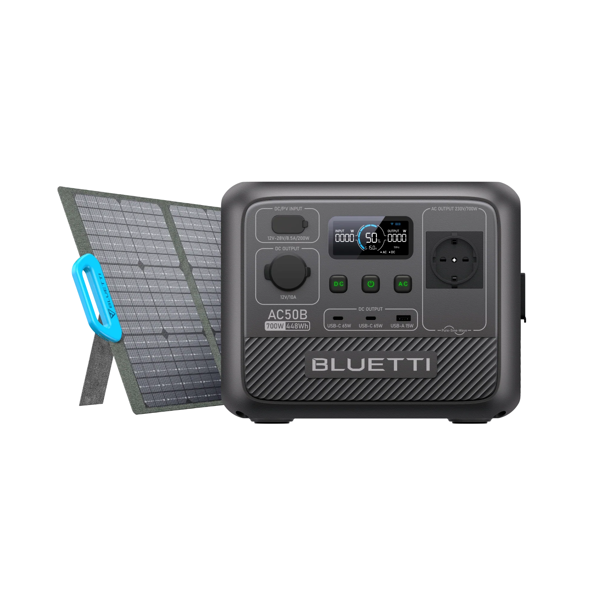 BLUETTI AC50B Station électrique portable | 700 W / 448 Wh (AMA) - Image 6