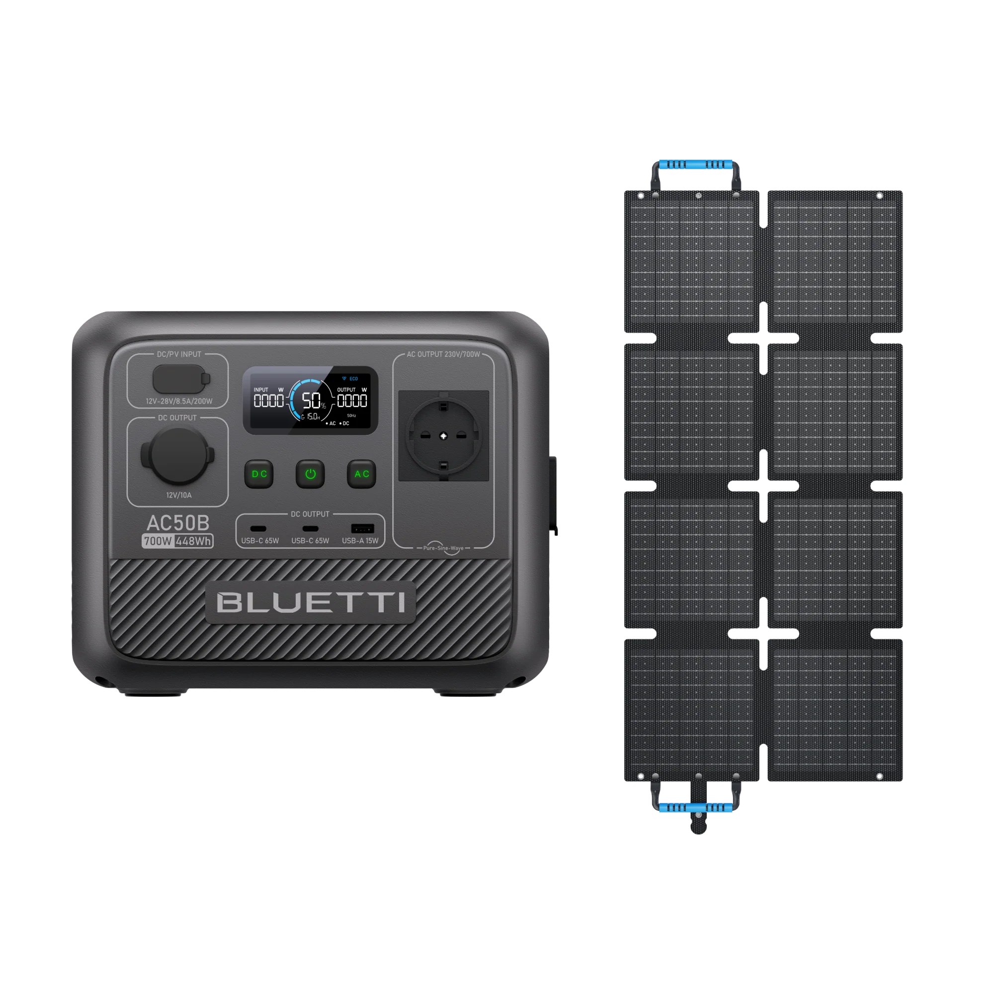 BLUETTI AC50B Station électrique portable | 700 W / 448 Wh (AMA) - Image 8
