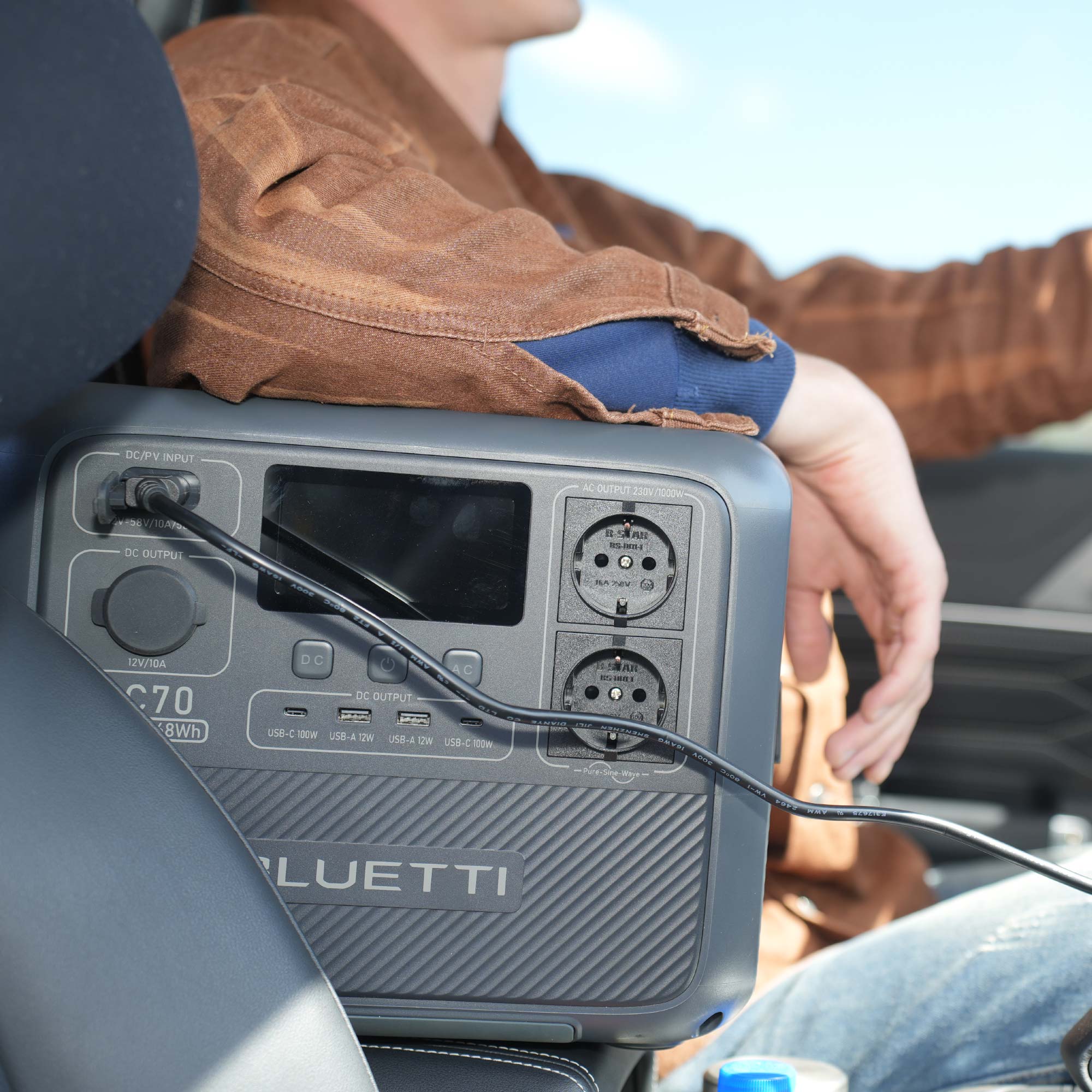 BLUETTI AC70 Station électrique portable | 1000 W, 768 Wh - Image 6