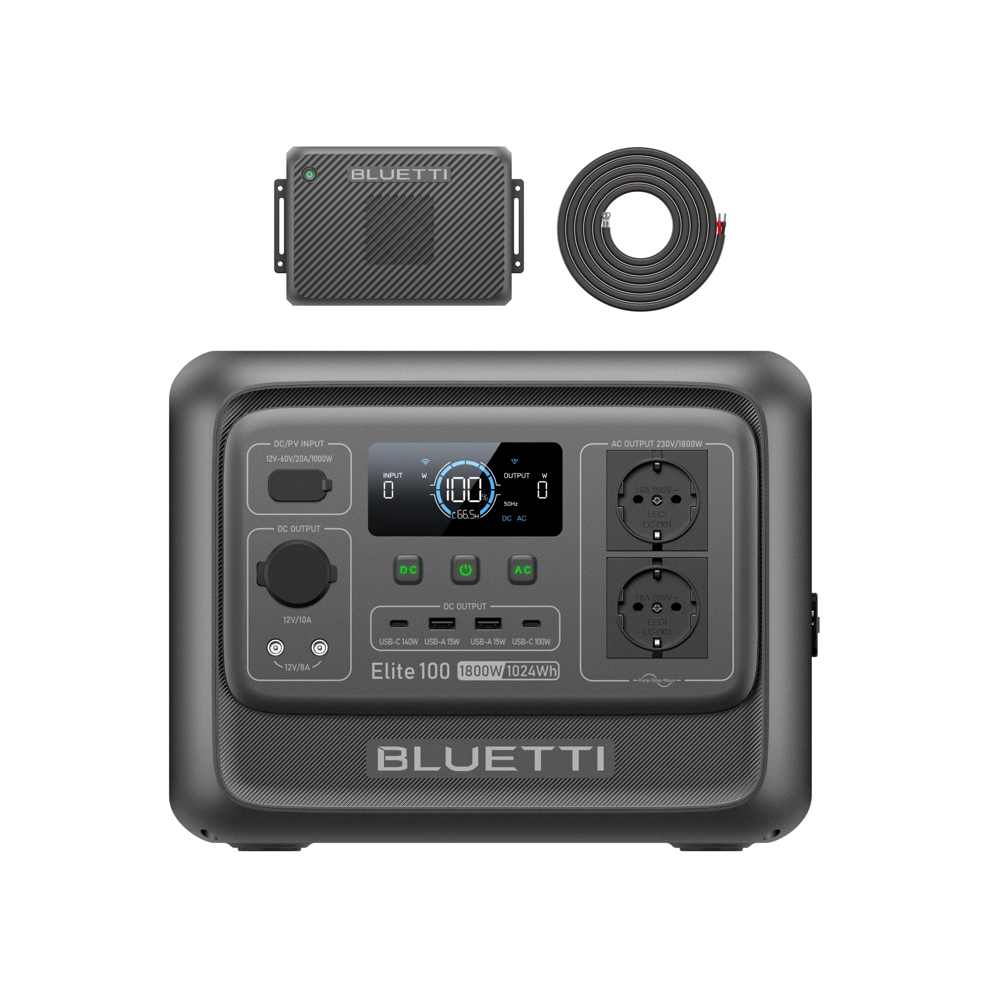BLUETTI Elite 100 V2 Station électrique portable | 1 800 W, 1 024 Wh - Image 26