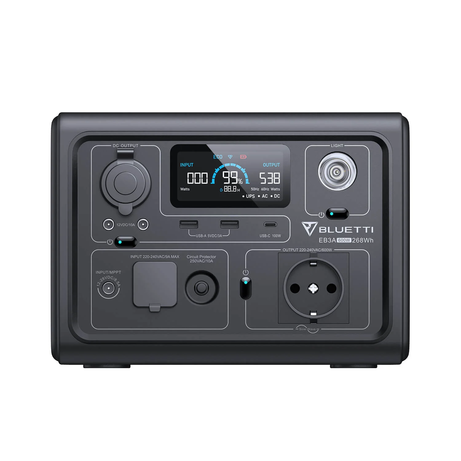 BLUETTI EB3A + PV120/S Groupe électrogène solaire - Image 2