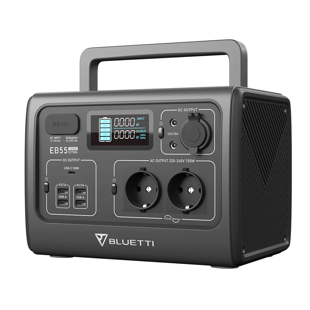BLUETTI EB55 Station électrique portable | 700 W / 537 Wh - Occasion - Image 4
