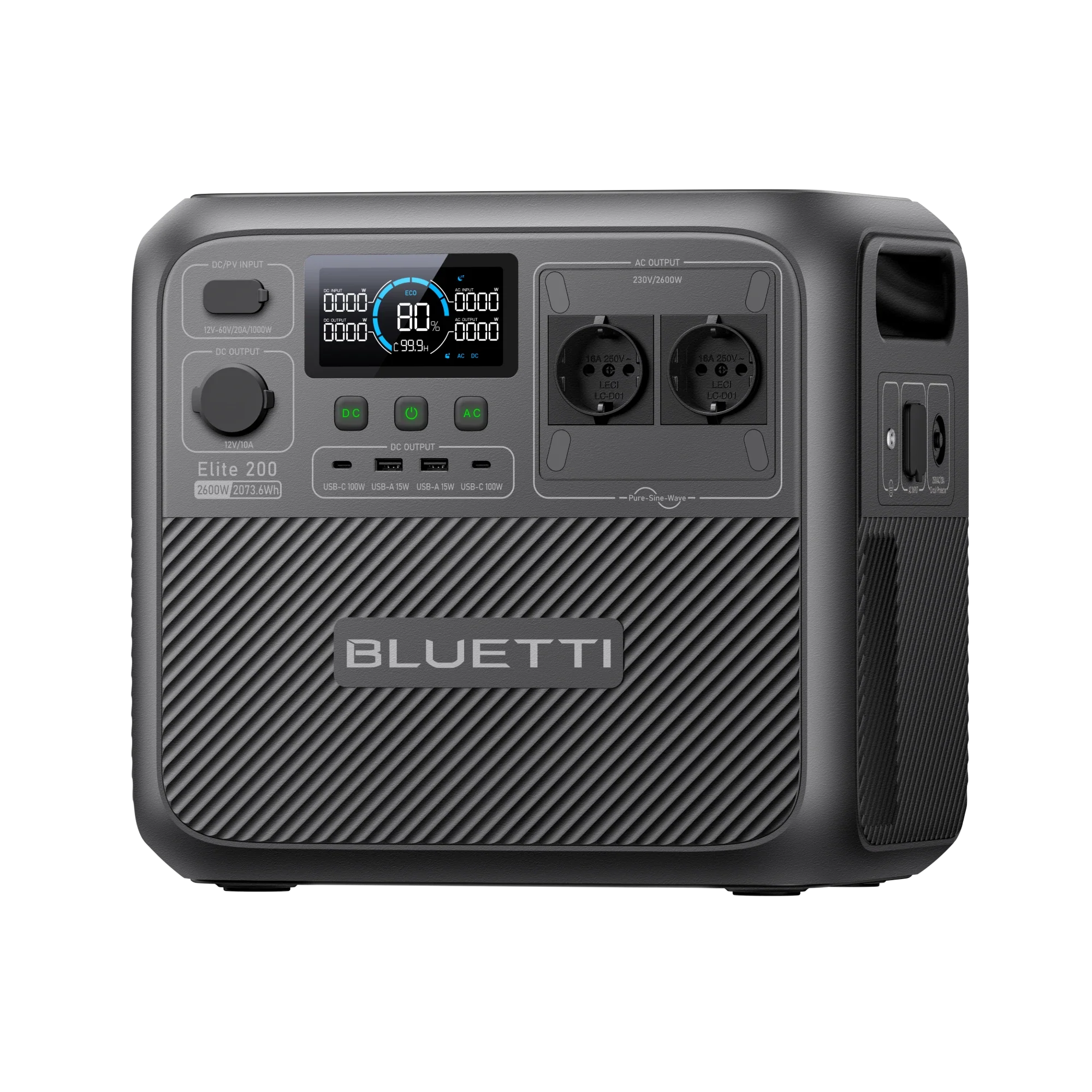 BLUETTI Elite 200 V2 Station électrique portable | 2 073,6 Wh, 2 600 W - Image 3