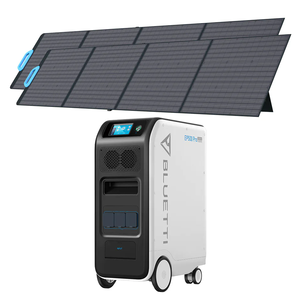 BLUETTI EP500Pro + 3*PV200 Groupe électrogène solaire - Image 10