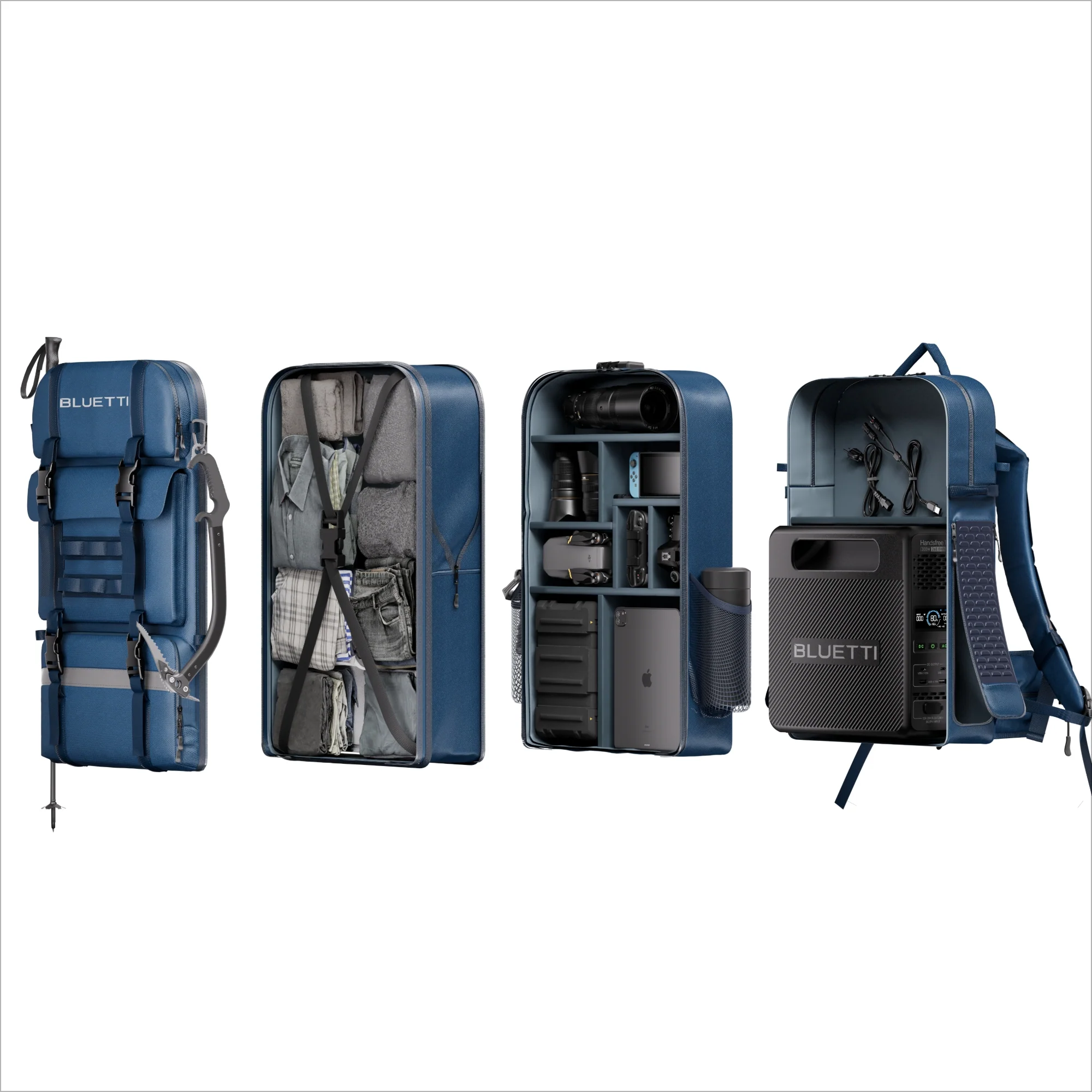 BLUETTI Handsfree 1 Sac à dos d'alimentation Portable | 268,8 Wh 300 W（AMZ） - Image 3
