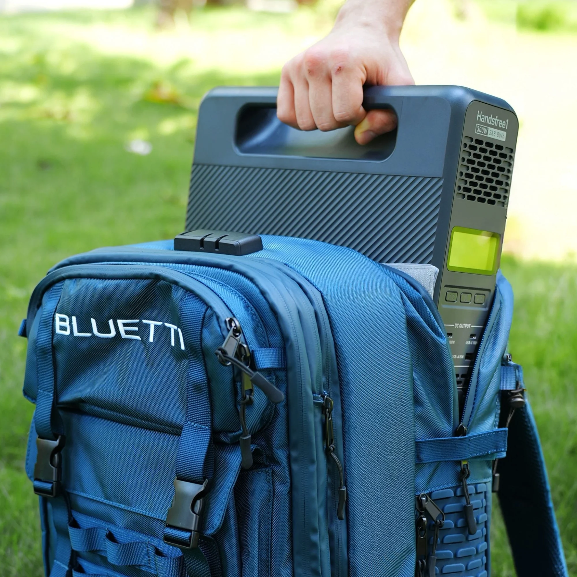 BLUETTI Handsfree 1 Sac à dos d'alimentation Portable | 268,8 Wh 300 W（AMZ） - Image 4