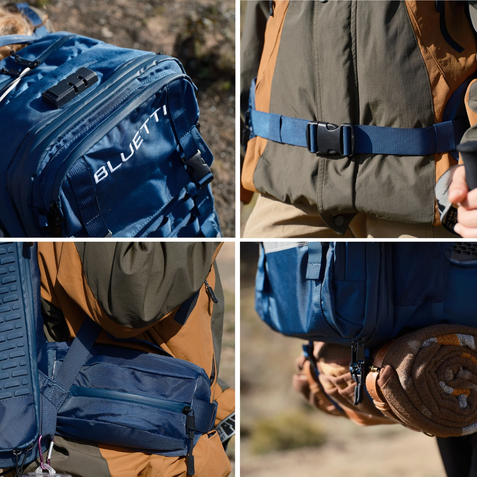 BLUETTI Handsfree 1 Sac à dos d'alimentation Portable | 268,8 Wh 300 W（AMZ） - Image 6