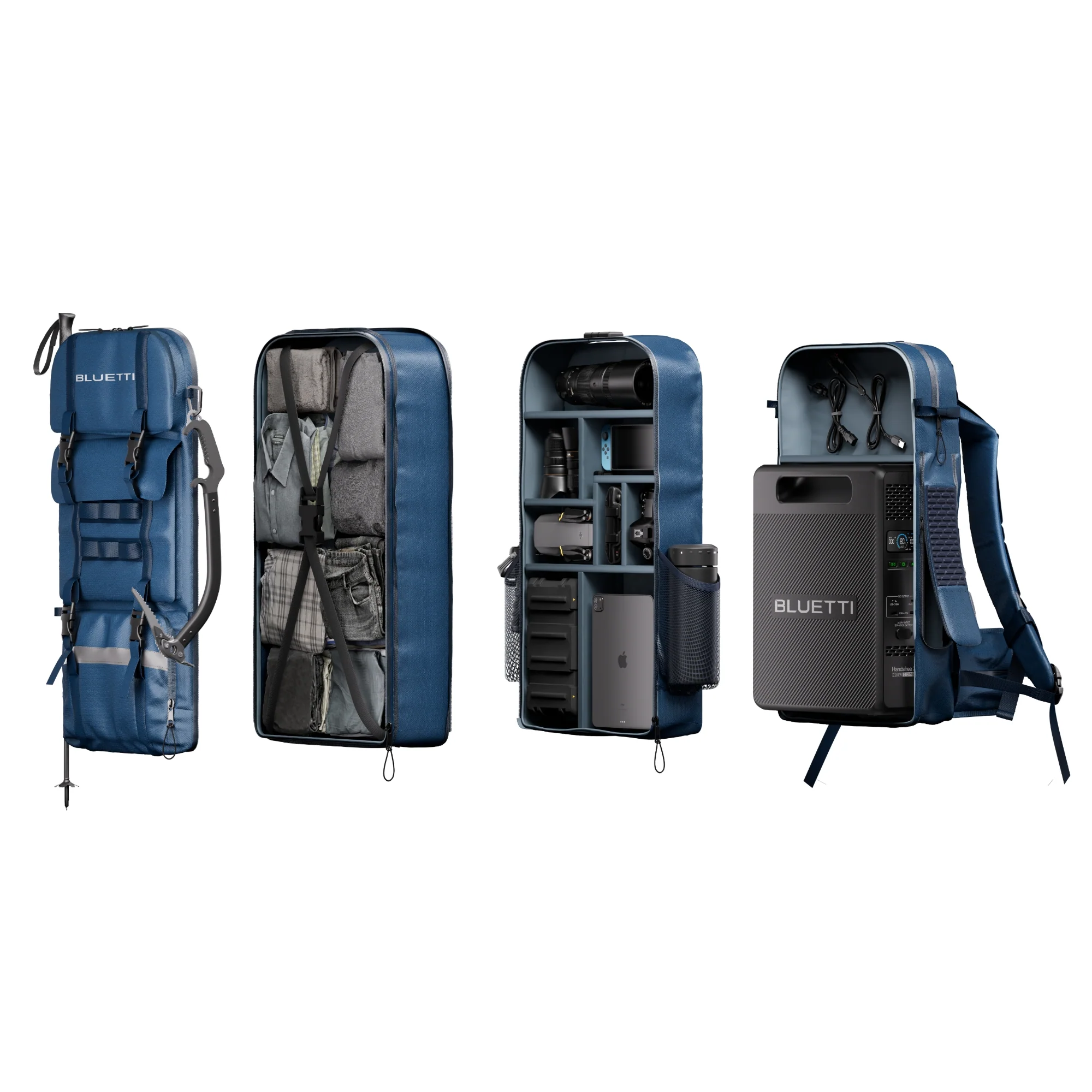 BLUETTI Handsfree 2 Sac à dos d‘alimentation Portable | 512 Wh 700 W（AMZ） - Image 3