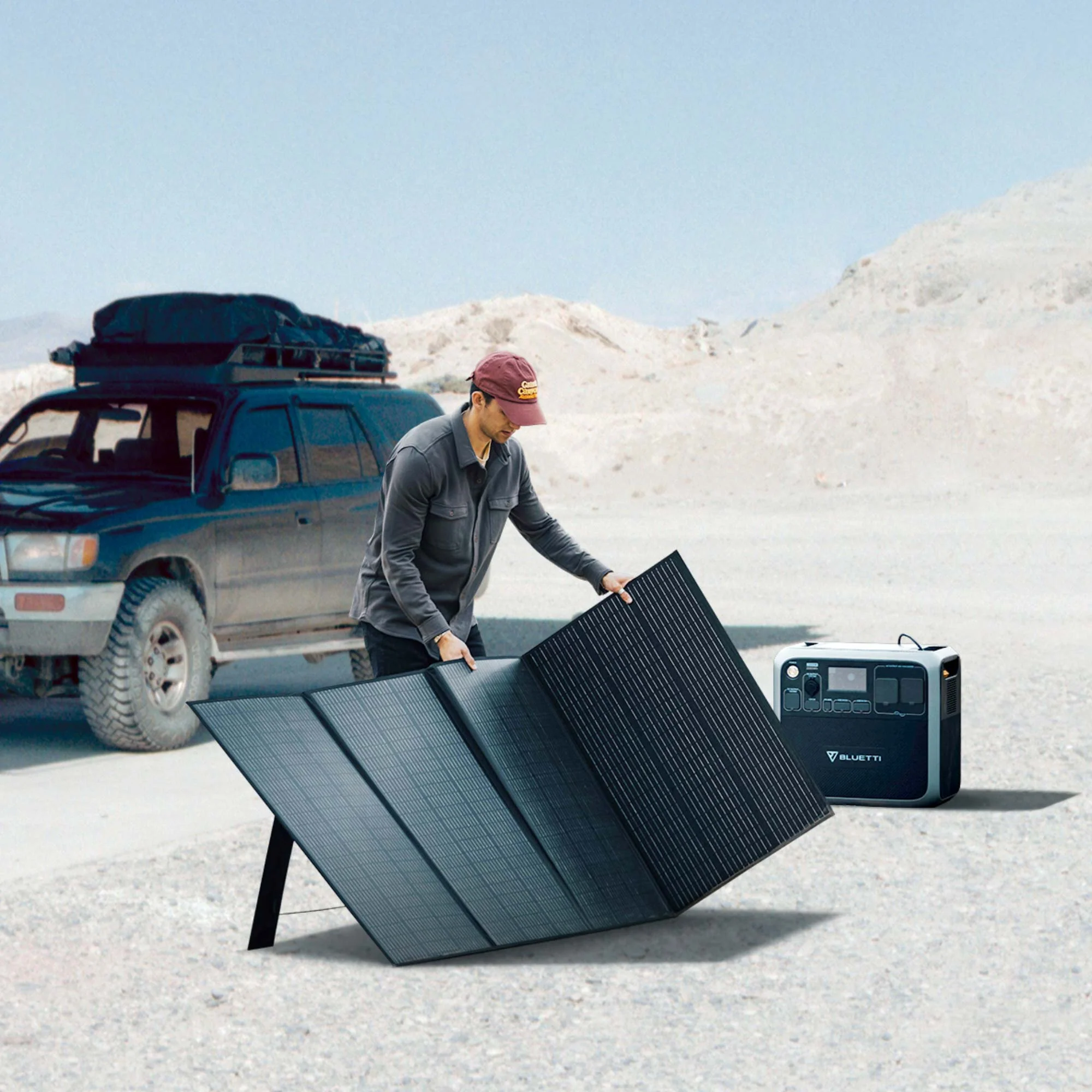 BLUETTI 350W Panneau solaire pliable - Image 7