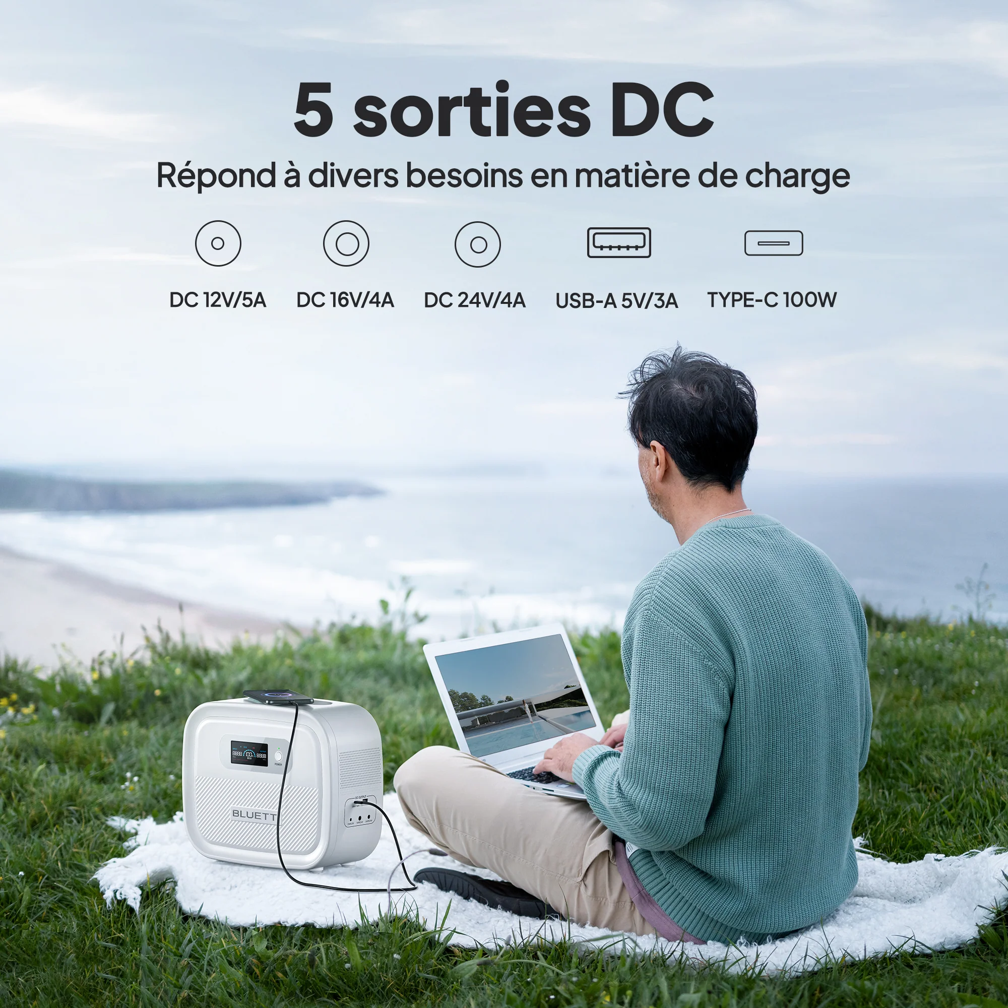 BLUETTI X60 Batterie externe CPAP de 614 Wh - Image 8
