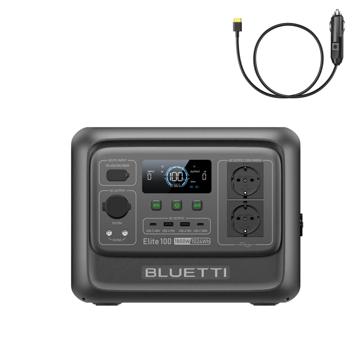BLUETTI Elite 100 V2 Station électrique portable | 1 800 W, 1 024 Wh - Image 18