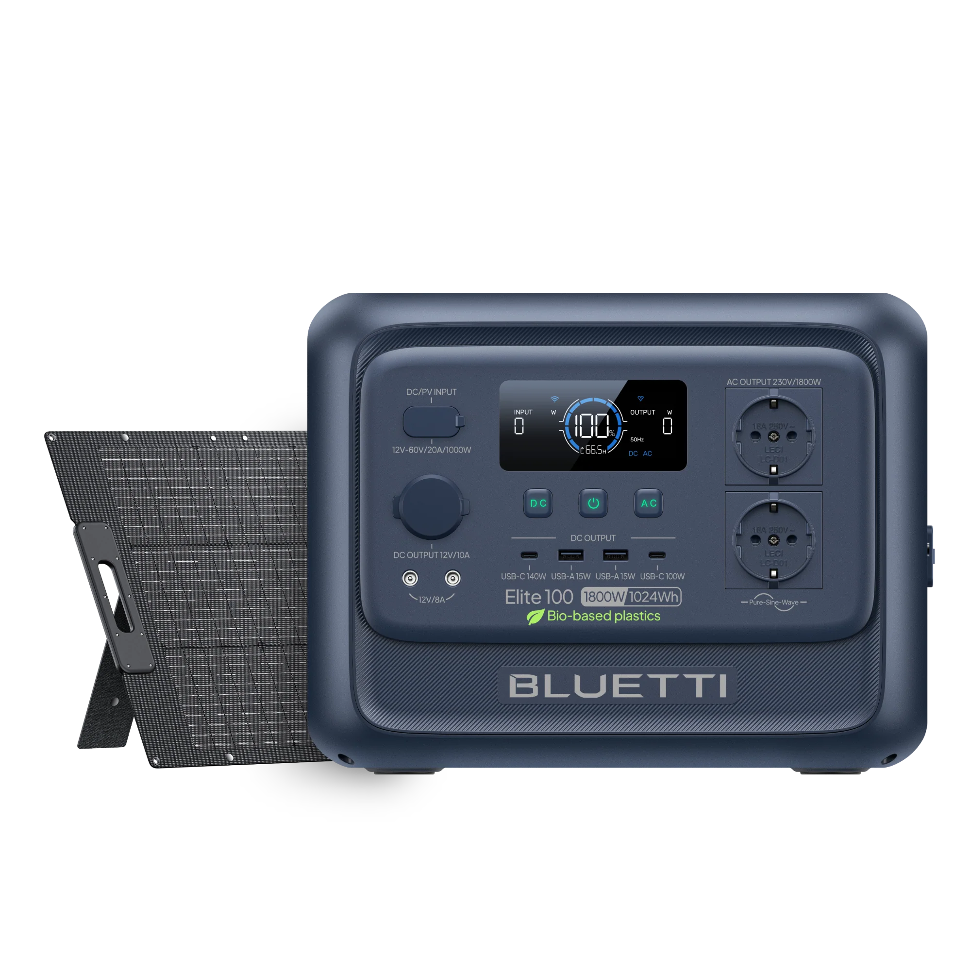 BLUETTI Elite 100 V2 Station électrique portable | 1 800 W, 1 024 Wh - Image 24