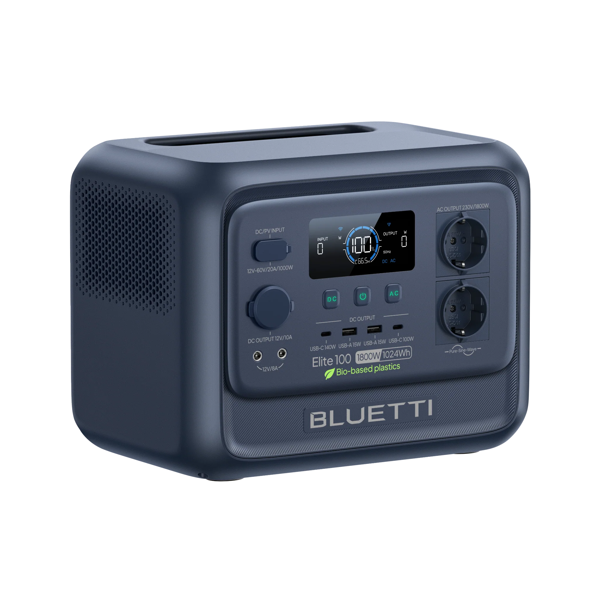 BLUETTI Elite 100 V2 Station électrique portable | 1 800 W, 1 024 Wh - Image 8
