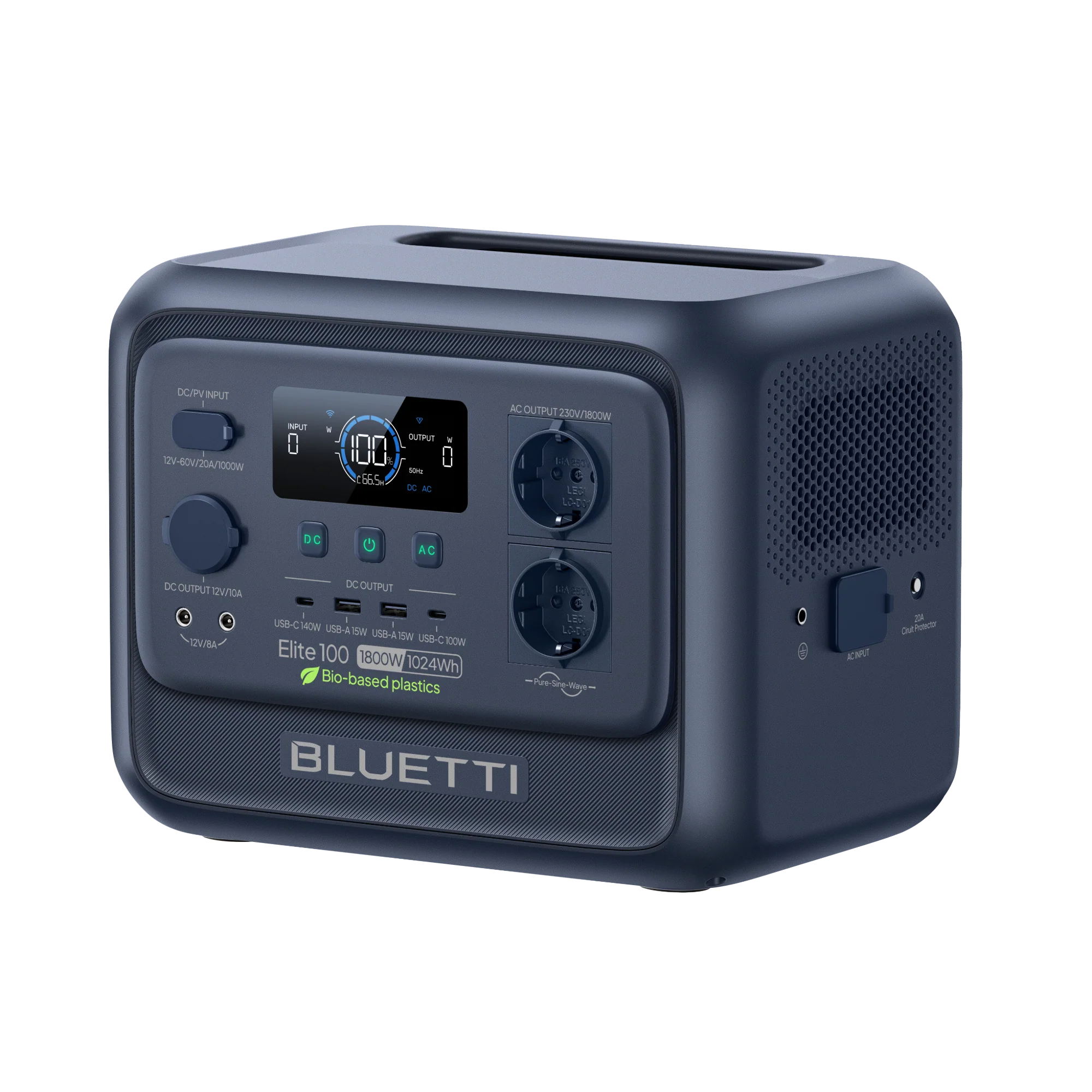 BLUETTI Elite 100 V2 Station électrique portable | 1 800 W, 1 024 Wh - Image 9