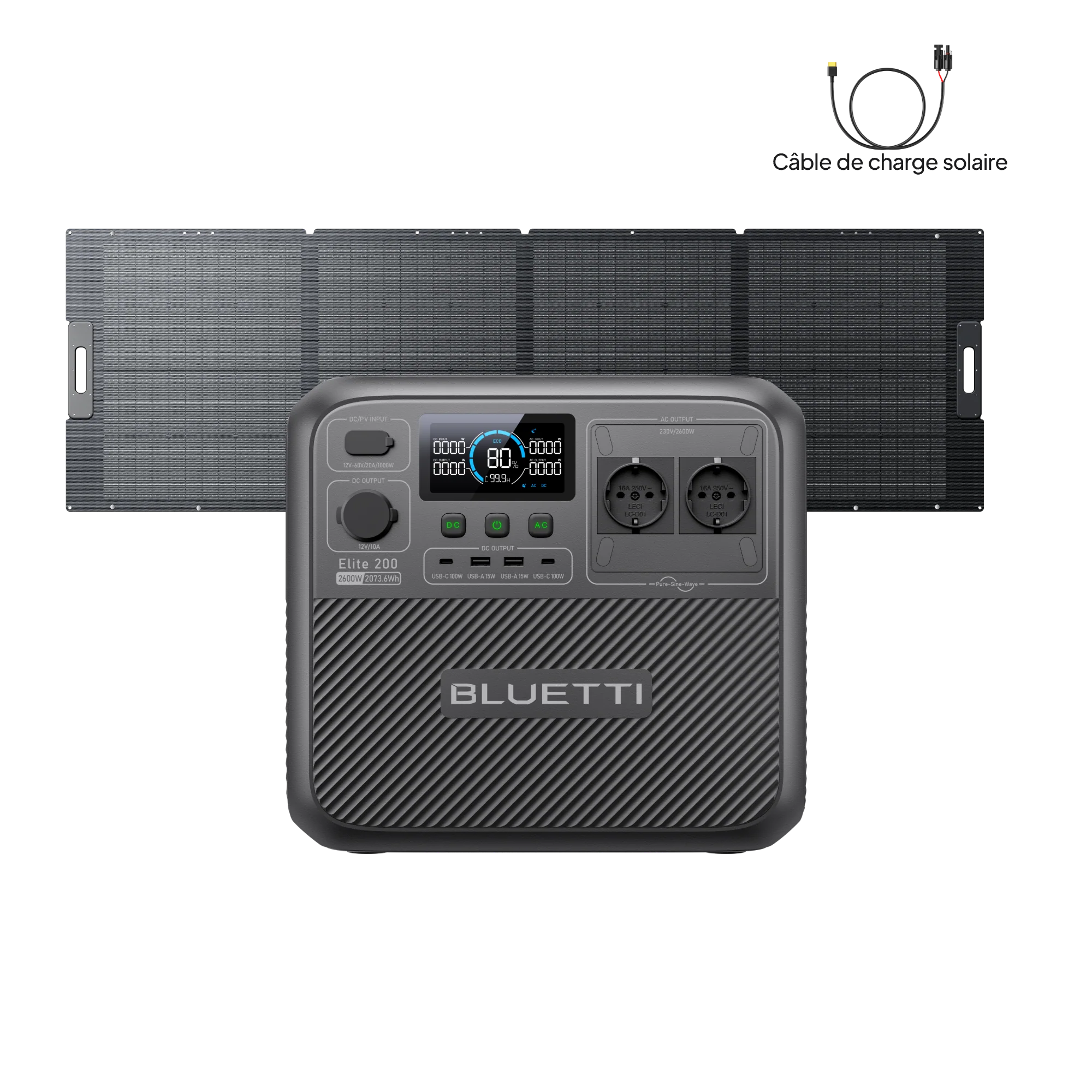 BLUETTI Elite 200 V2 Station électrique portable | 2 073,6 Wh, 2 600 W - Image 11