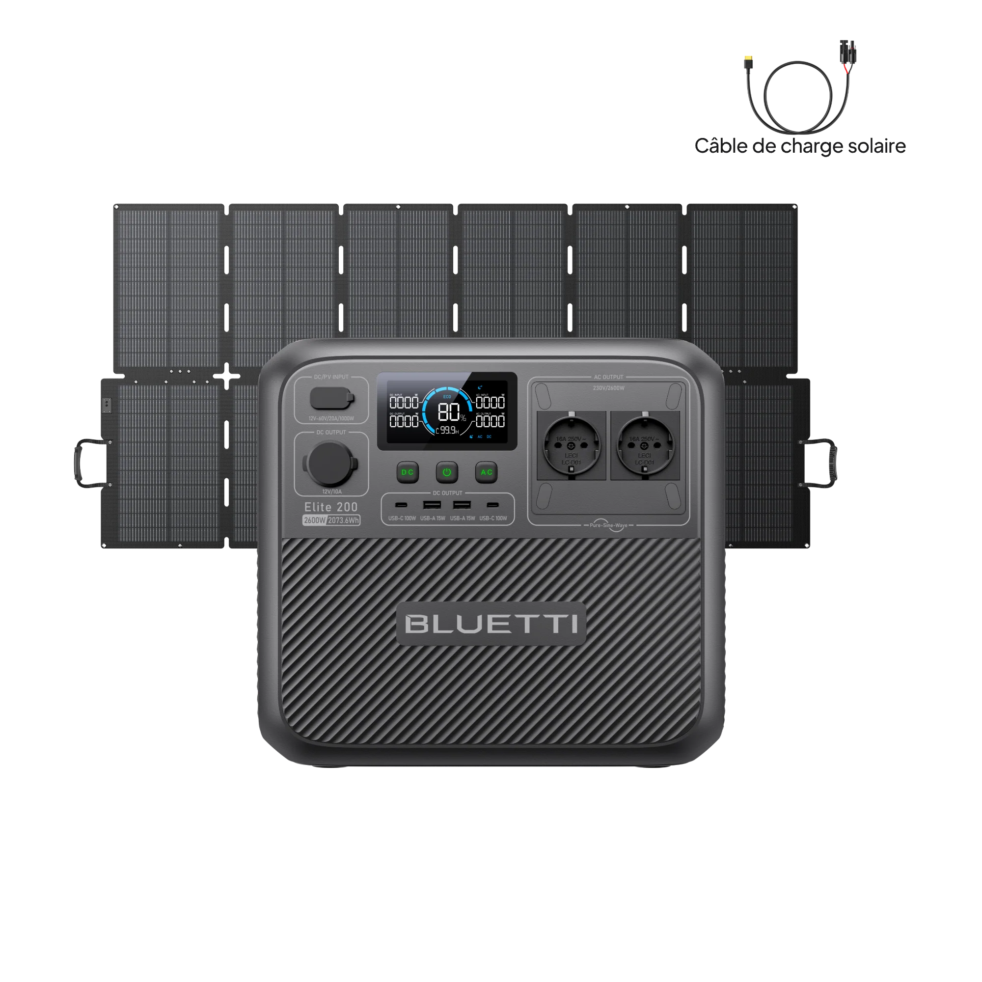 BLUETTI Elite 200 V2 Station électrique portable | 2 073,6 Wh, 2 600 W - Image 13