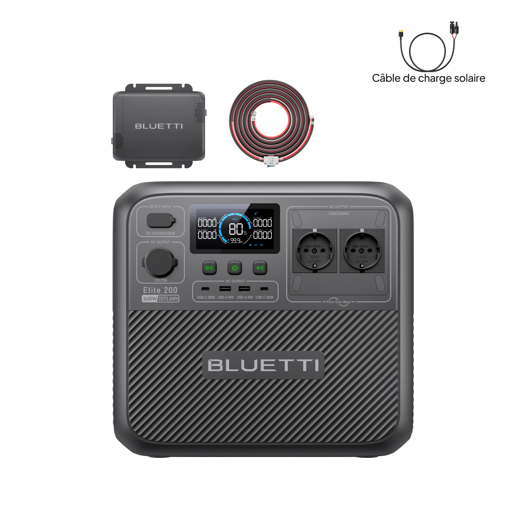 BLUETTI Elite 200 V2 Station électrique portable | 2 073,6 Wh, 2 600 W - Image 14