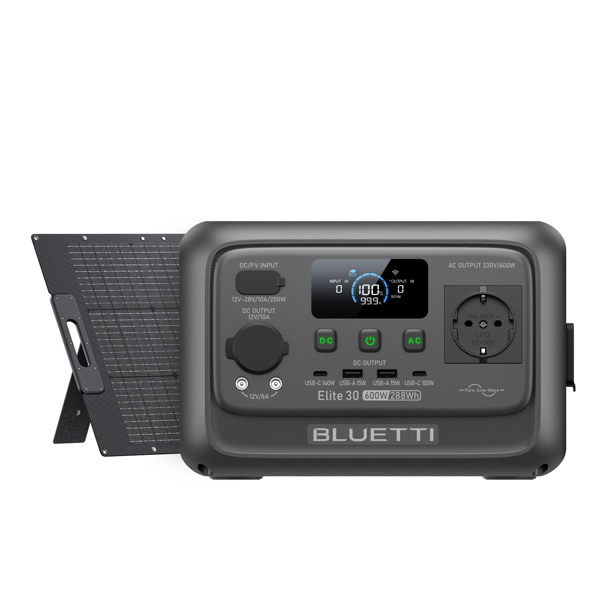 BLUETTI Elite 30 V2 Station électrique portable | 600 W  288 Wh - Image 11
