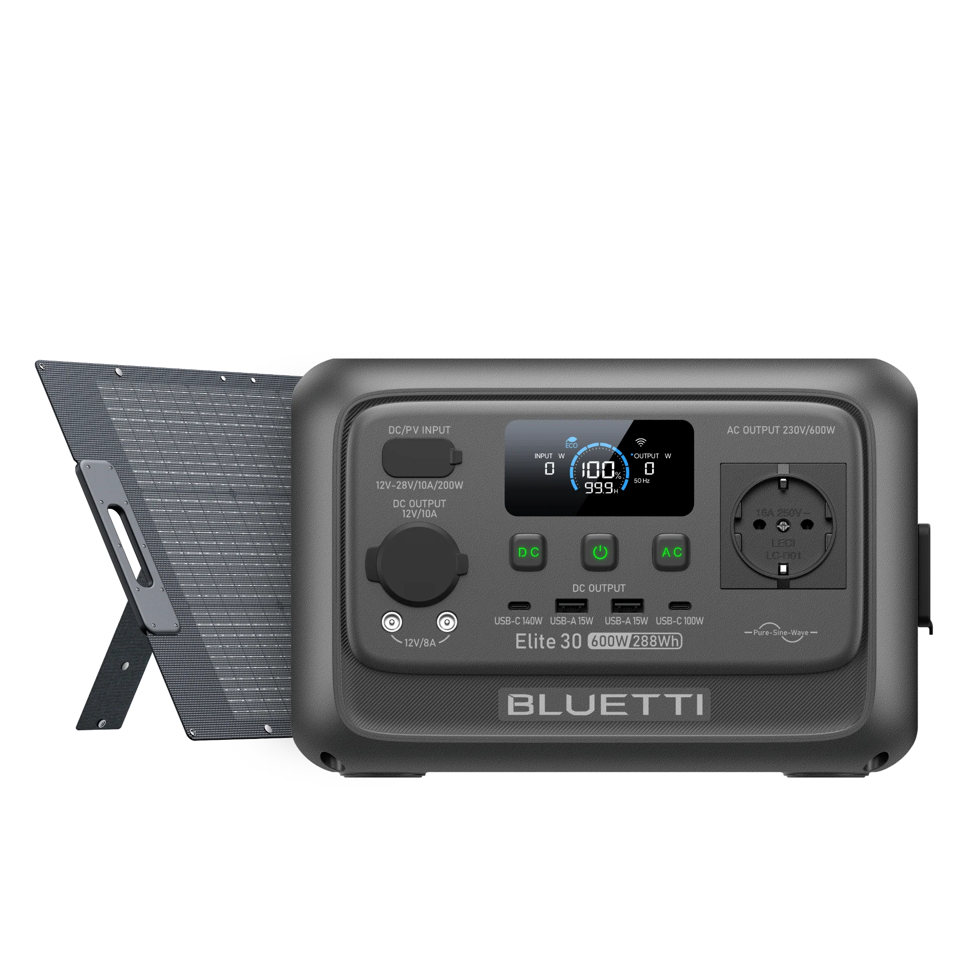 BLUETTI Elite 30 V2 Station électrique portable | 600 W  288 Wh - Image 12