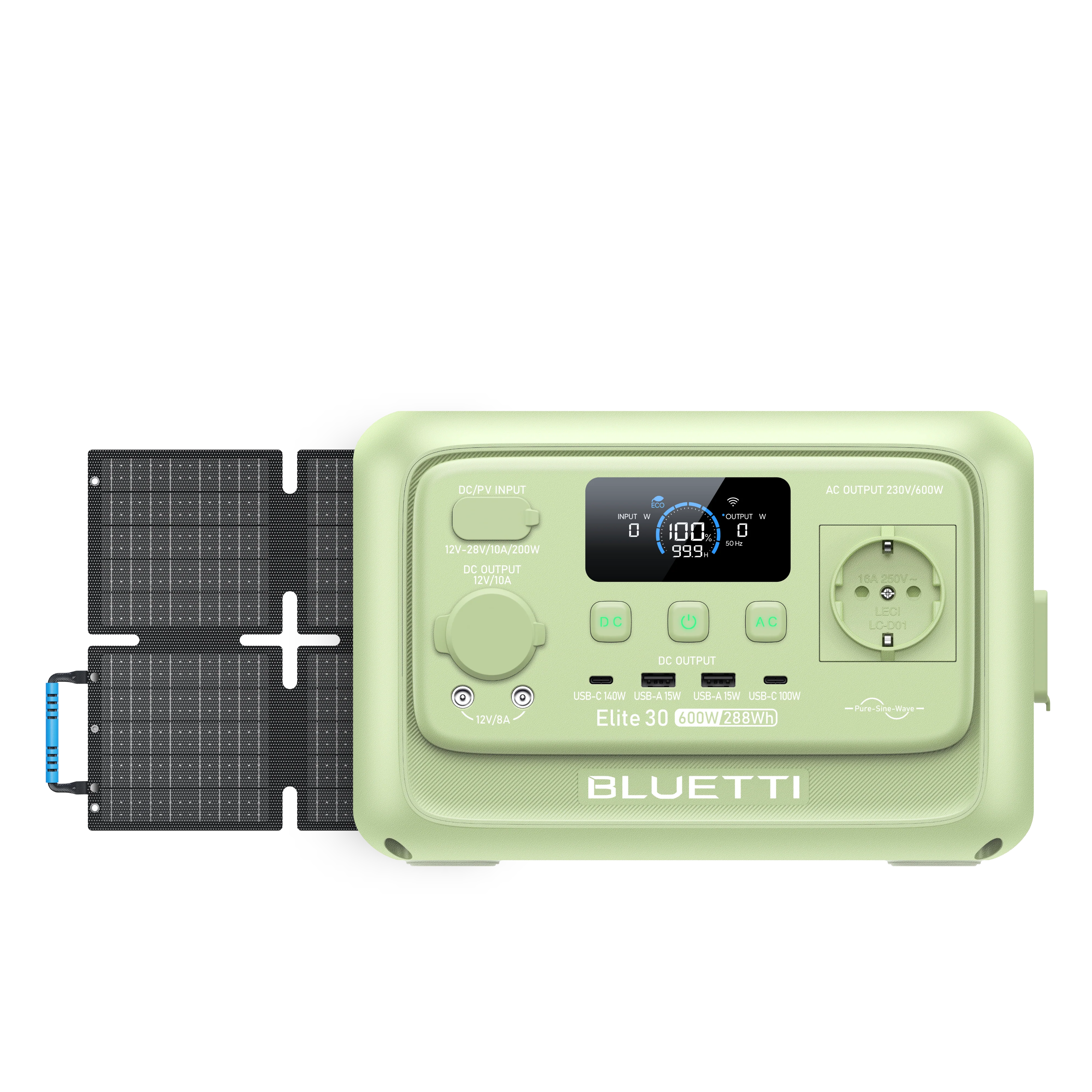 BLUETTI Elite 30 V2 Station électrique portable | 600 W  288 Wh - Image 22
