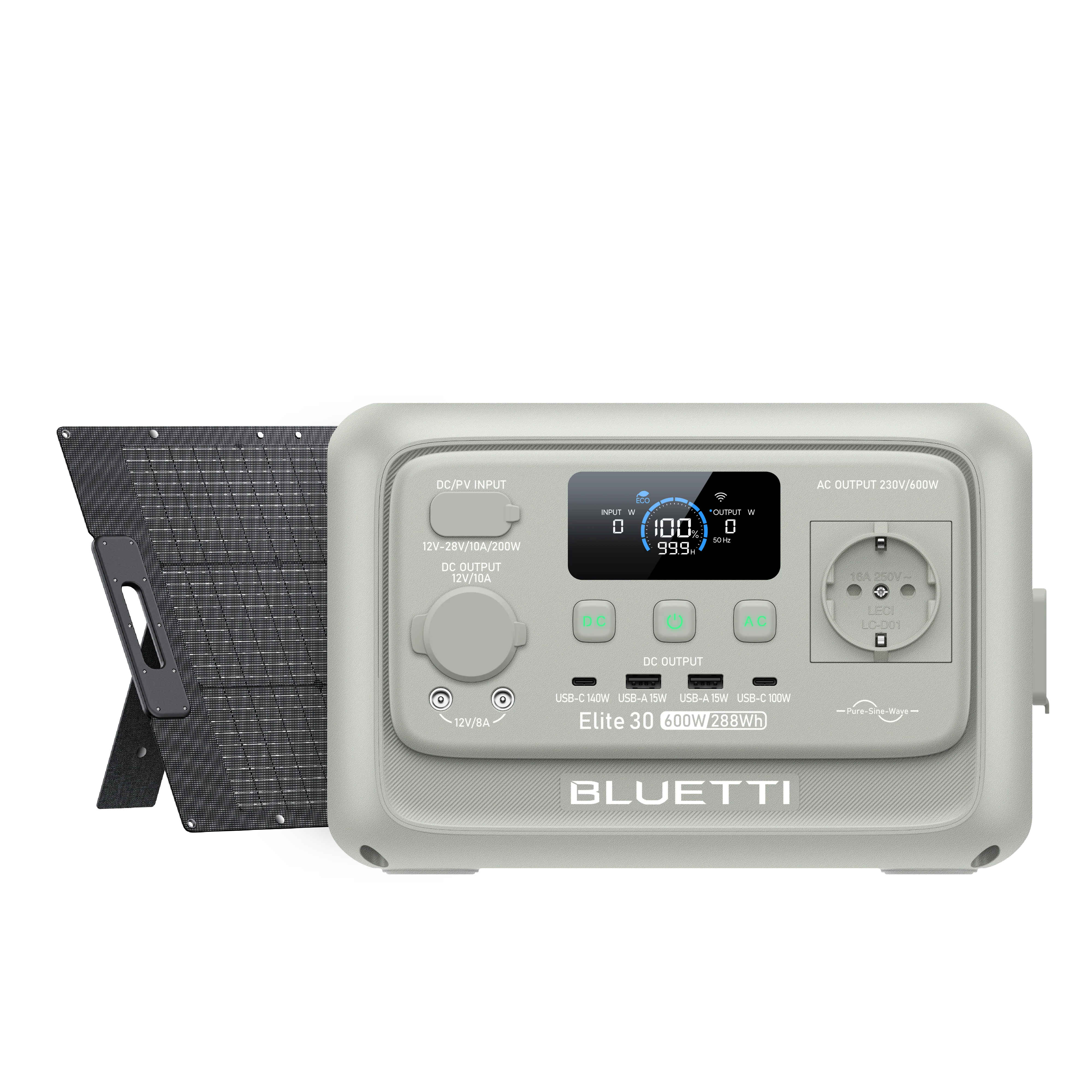 BLUETTI Elite 30 V2 Station électrique portable | 600 W  288 Wh - Image 23