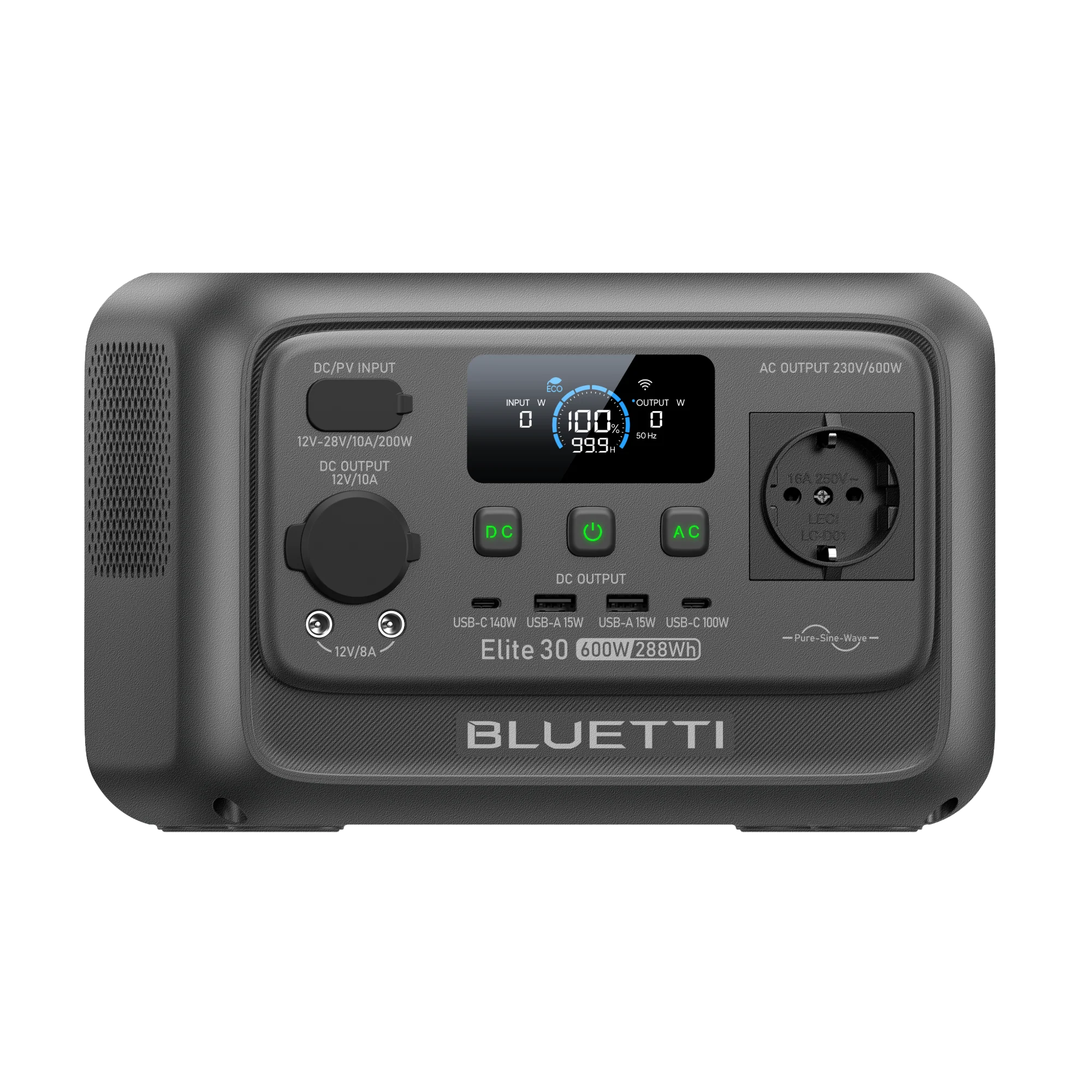 BLUETTI Elite 30 V2 Station électrique portable | 600 W  288 Wh - Image 5