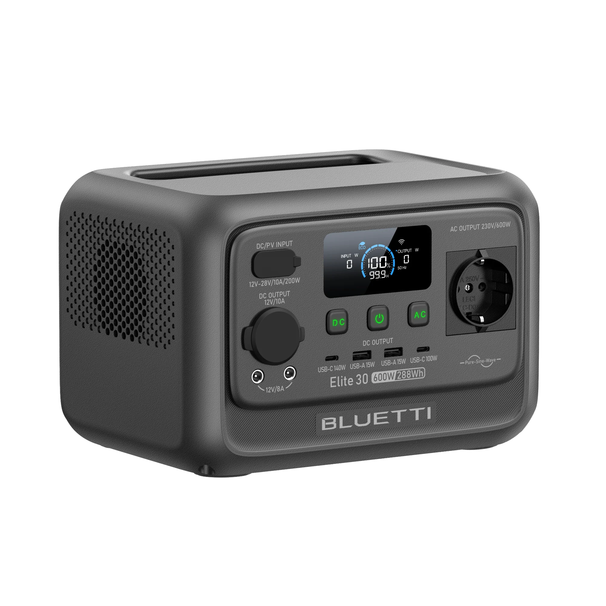 BLUETTI Elite 30 V2 Station électrique portable | 600 W  288 Wh - Image 7