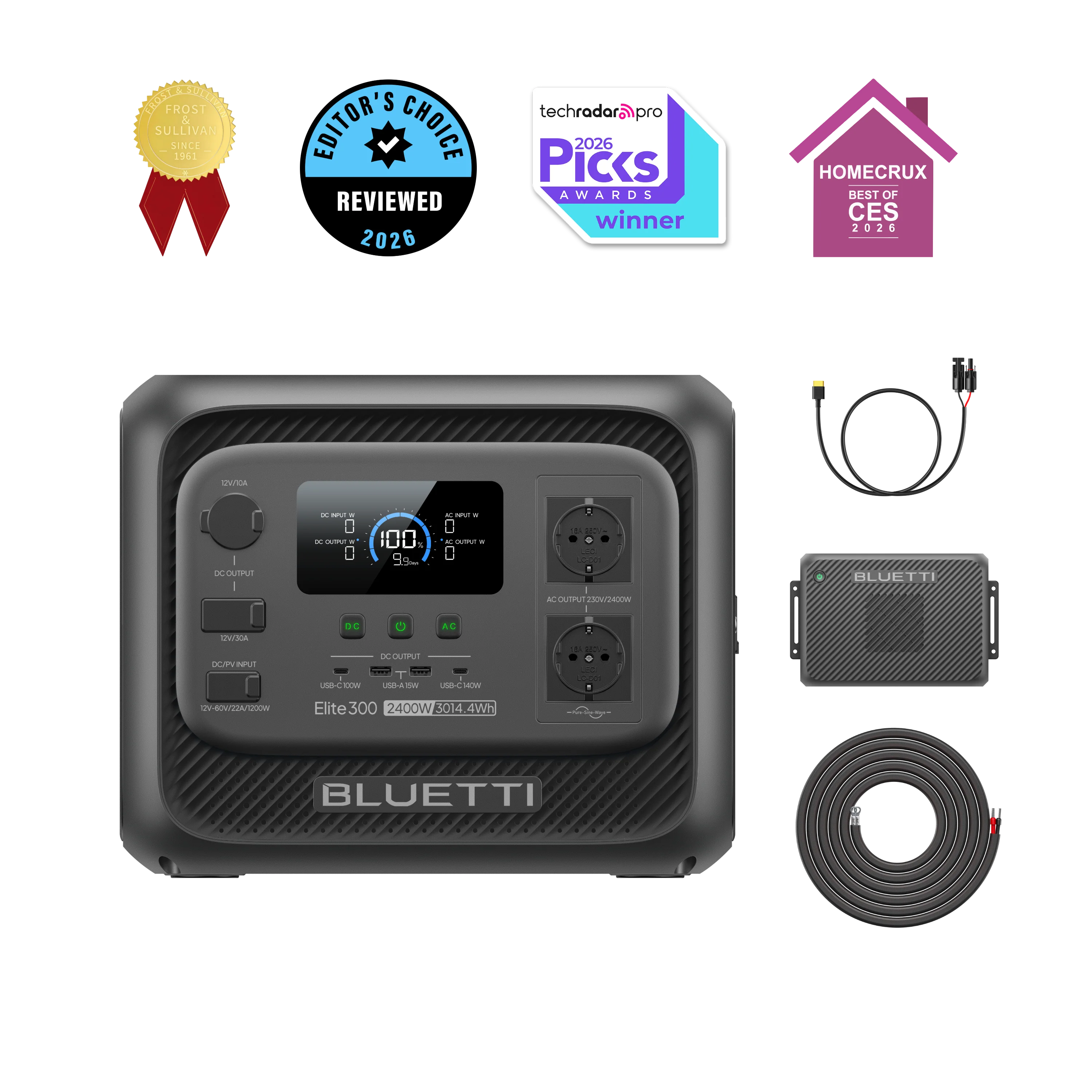 BLUETTI Elite 300 Station d’énergie portable | 2 400 W, 3 014,4 Wh（amazon） - Image 5