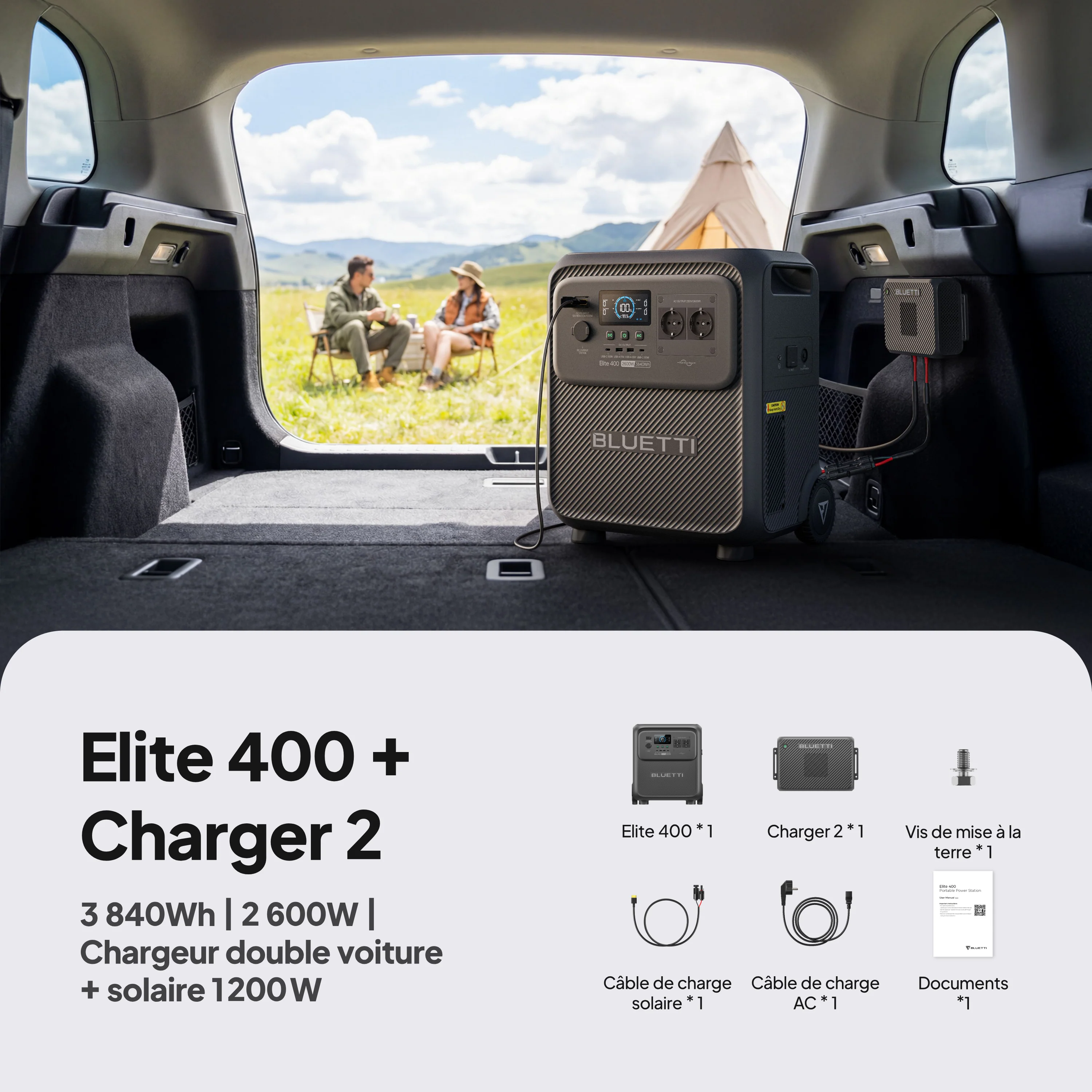 BLUETTI Elite 400 Station d’alimentation portable | 2 600 W 3 840 Wh - Image 16