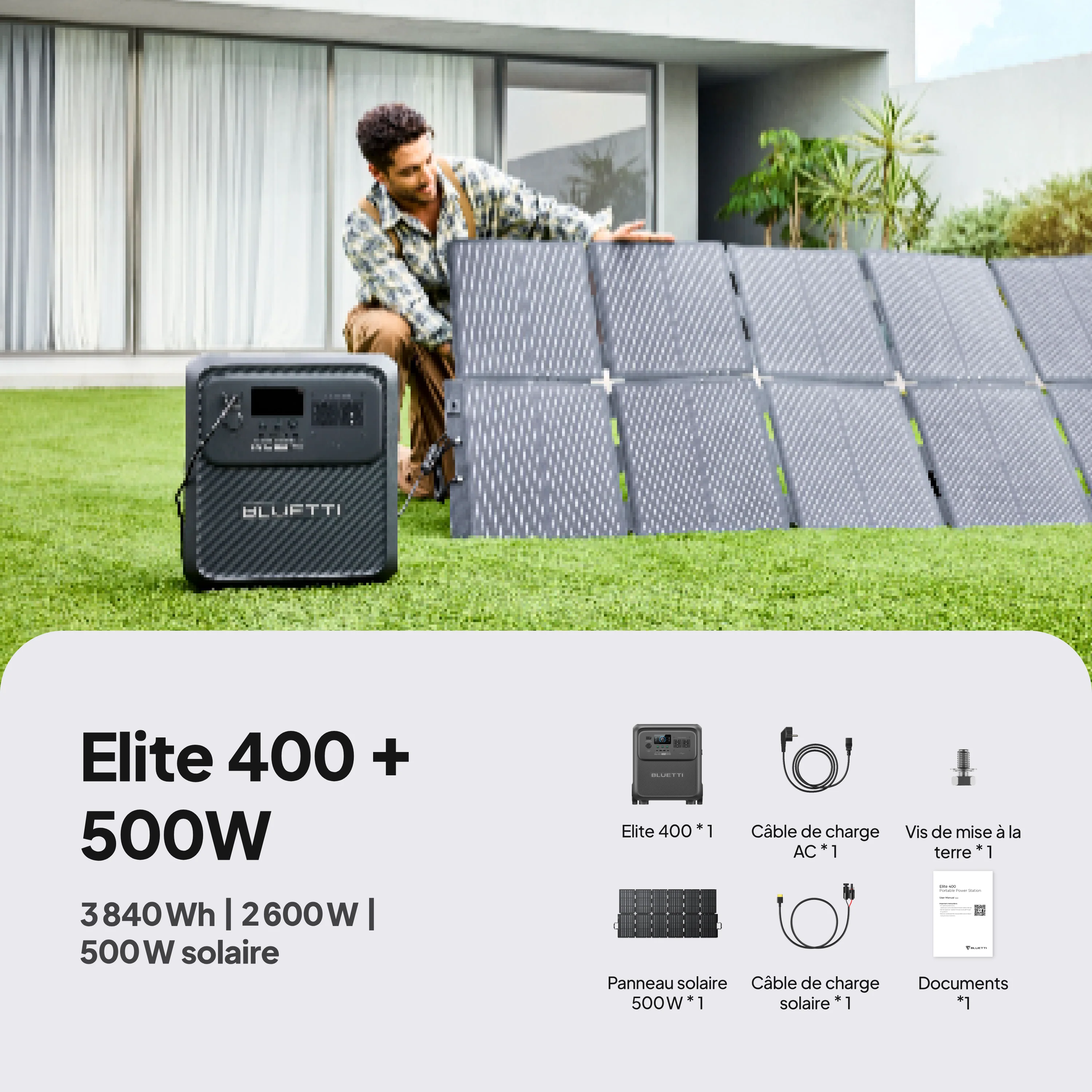 BLUETTI Elite 400 Station d’alimentation portable | 2 600 W 3 840 Wh - Image 17