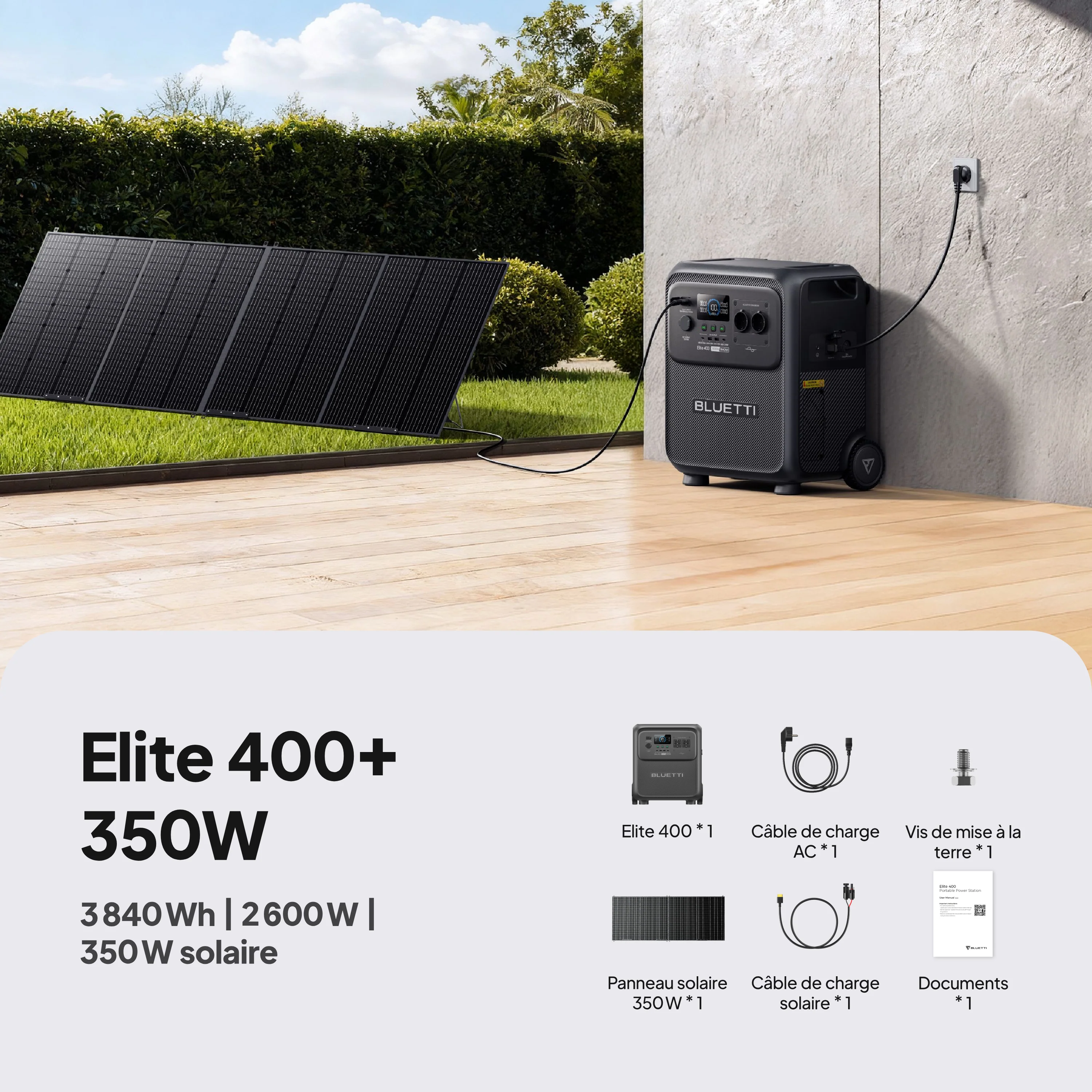 BLUETTI Elite 400 Station d’alimentation portable | 2 600 W 3 840 Wh - Image 18